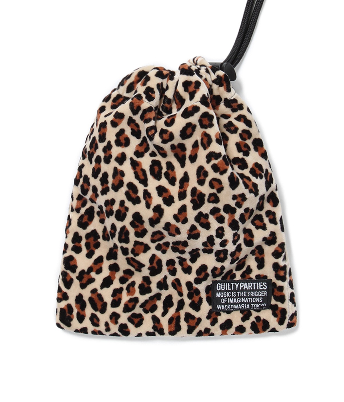 LEOPARD VELOR SHOULDER PORCH【BEIGE】｜WACKO MARIA｜MELTING POT  