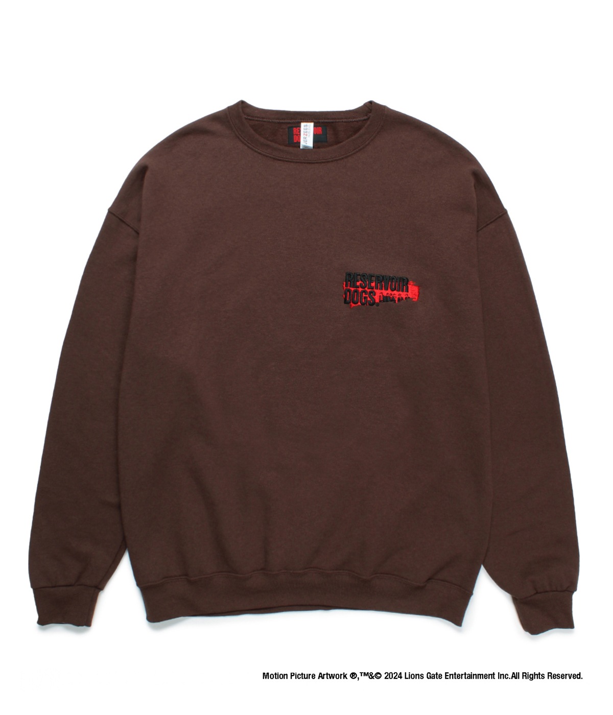 RESERVOIR DOGS / SWEAT SHIRT(TYPE-6)【BROWN】｜WACKO MARIA