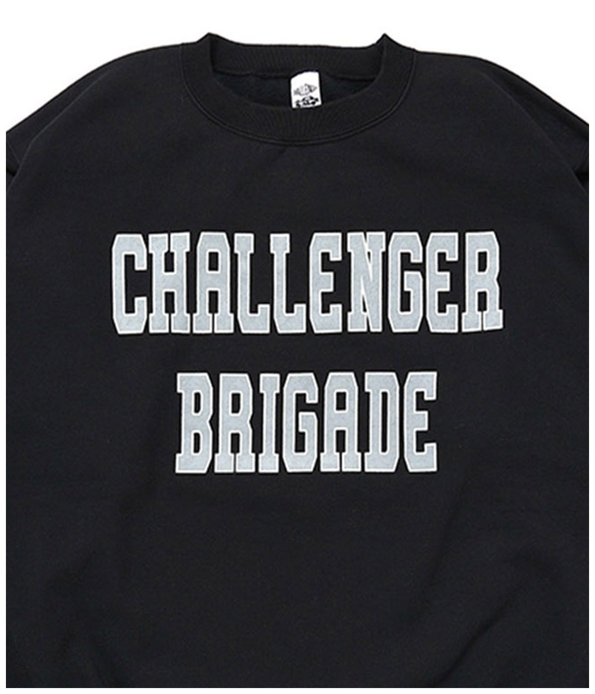 CHALLENGER　「COLLEGE LOGO C/N SWEAT」　M COLLEGE LOGO C/N SWEAT【BLACK】｜CHALLENGER｜MELTING POT
