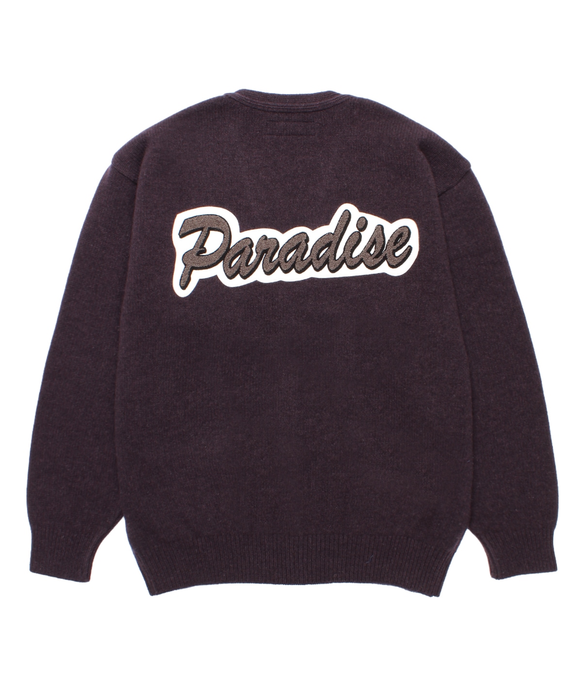 CLASSIC KNIT CARDIGAN (TYPE-2)【BURGUNDY】｜WACKO MARIA