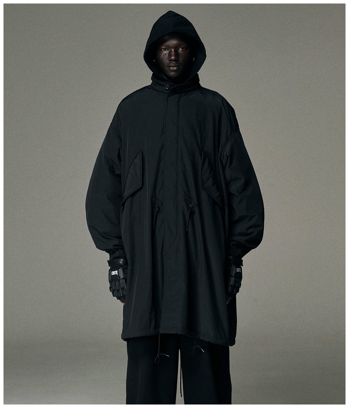 N/C Tassar Type M-51 Coat【BLACK】