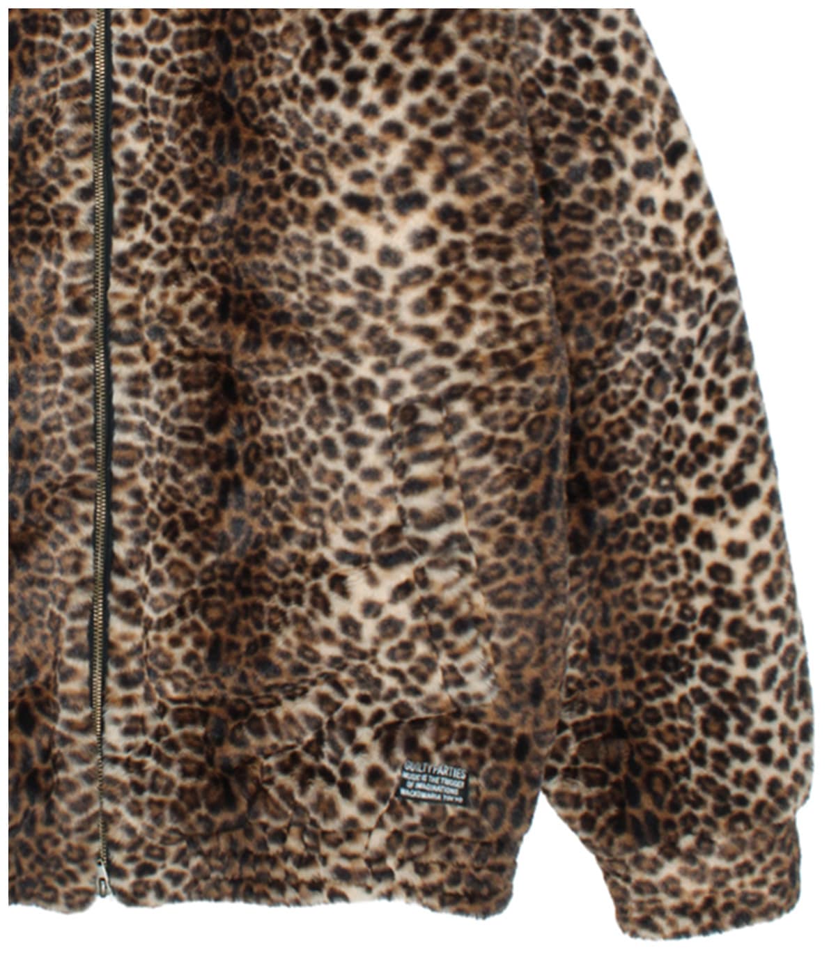 MCGREGOR / LEOPARD FAUX FUR ANTI-FREEZE JACKET【BEIGE】｜WACKO