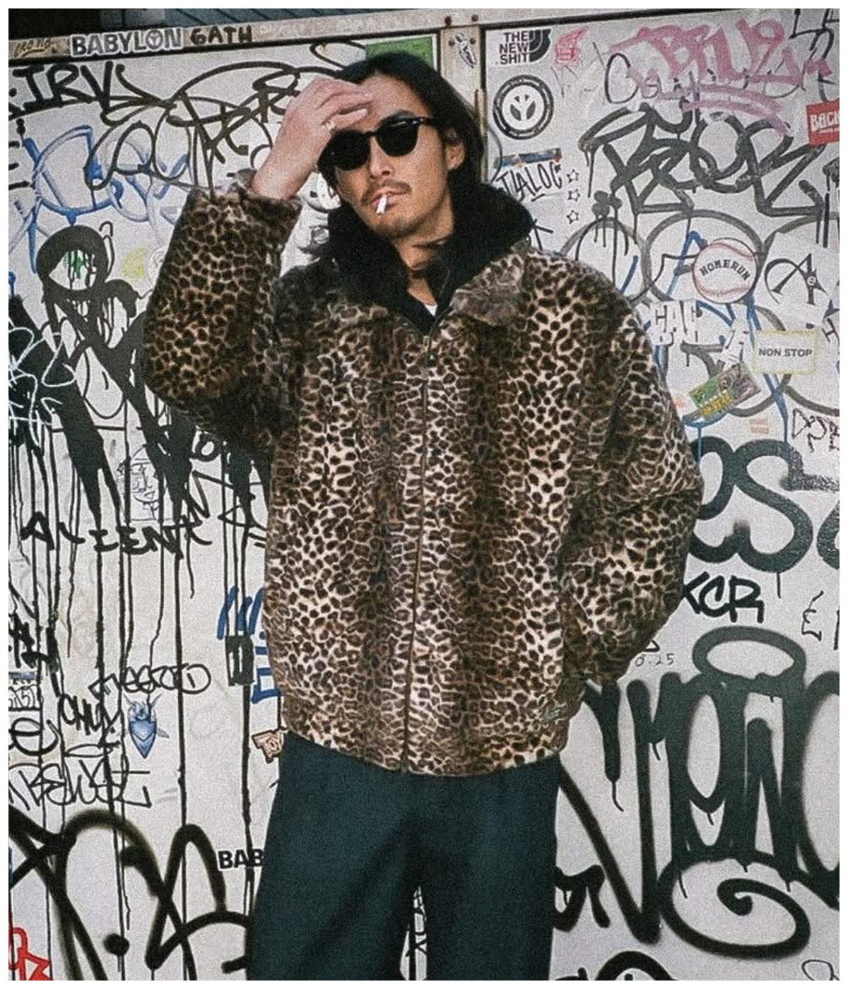 MCGREGOR / LEOPARD FAUX FUR ANTI-FREEZE JACKET【BEIGE】｜WACKO