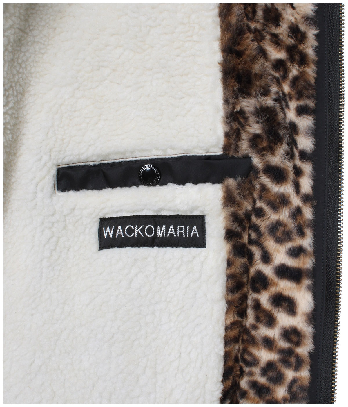 MCGREGOR / LEOPARD FAUX FUR ANTI-FREEZE JACKET【BEIGE】｜WACKO