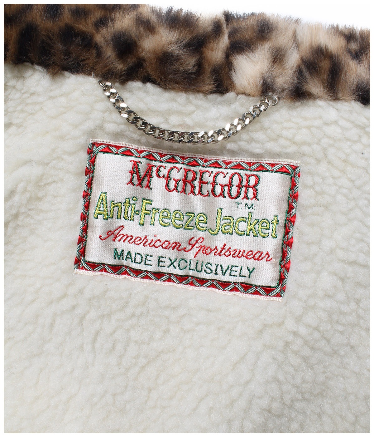 MCGREGOR / LEOPARD FAUX FUR ANTI-FREEZE JACKET【BEIGE】｜WACKO