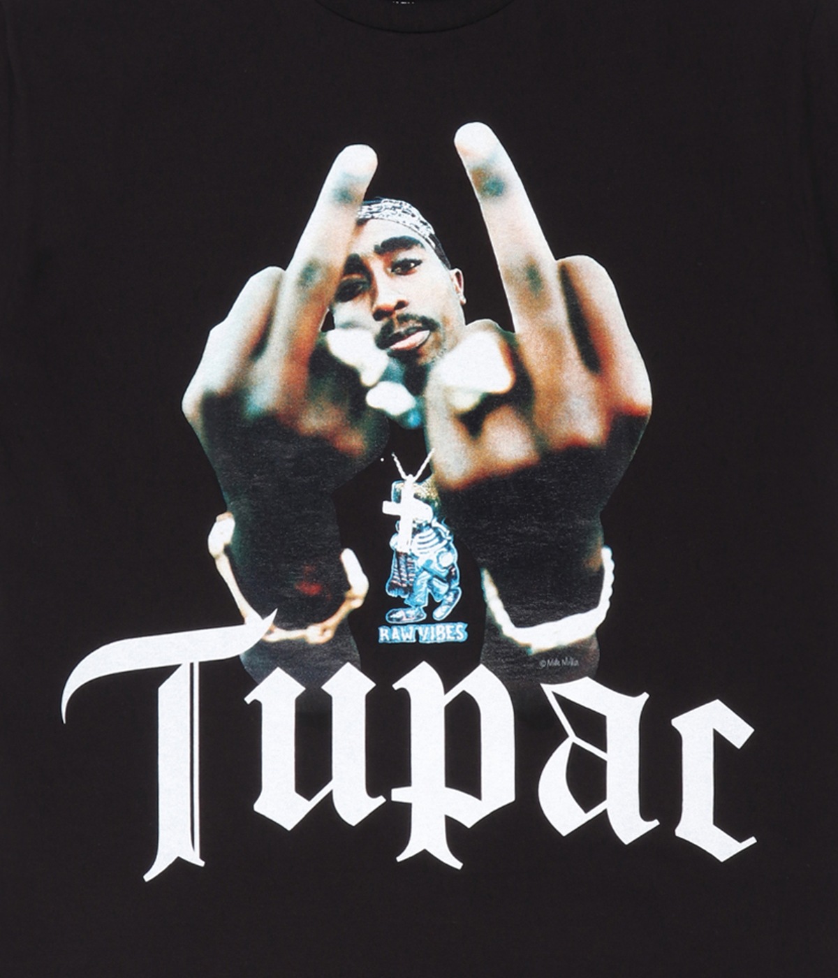 TUPAC / CREW NECK T-SHIRT (TYPE-2)【COLOR】｜WACKO MARIA