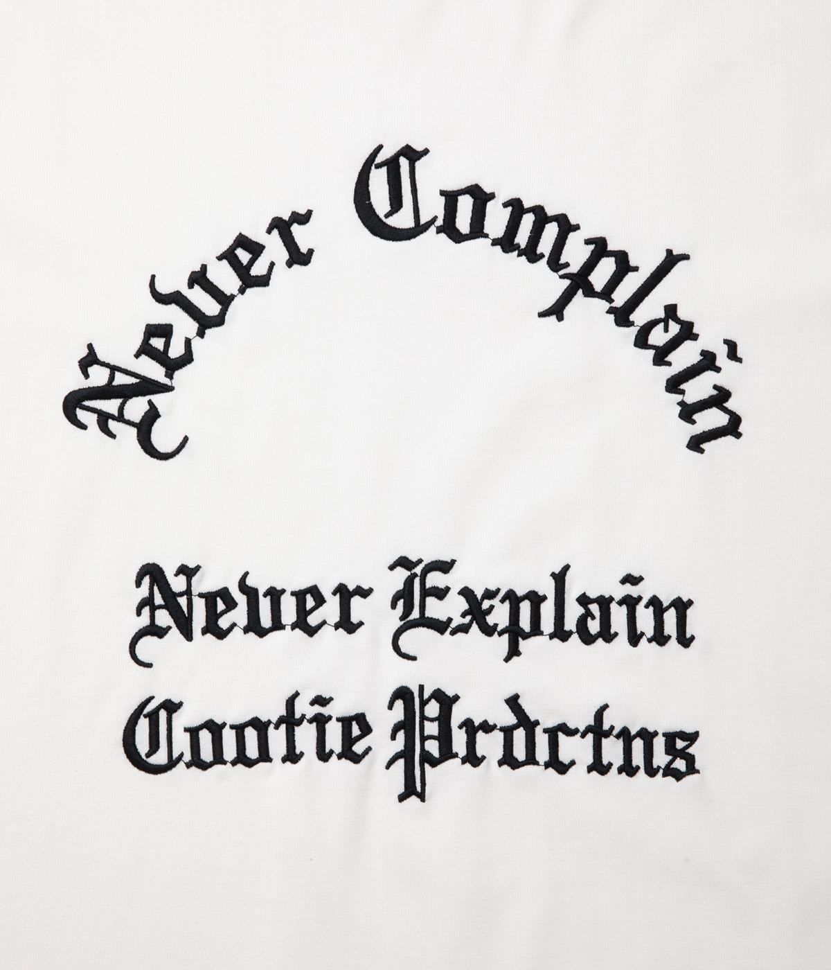 Recycle Suvin Heavy Oz S/S Tee (NCNE)【WHITE】｜COOTIE