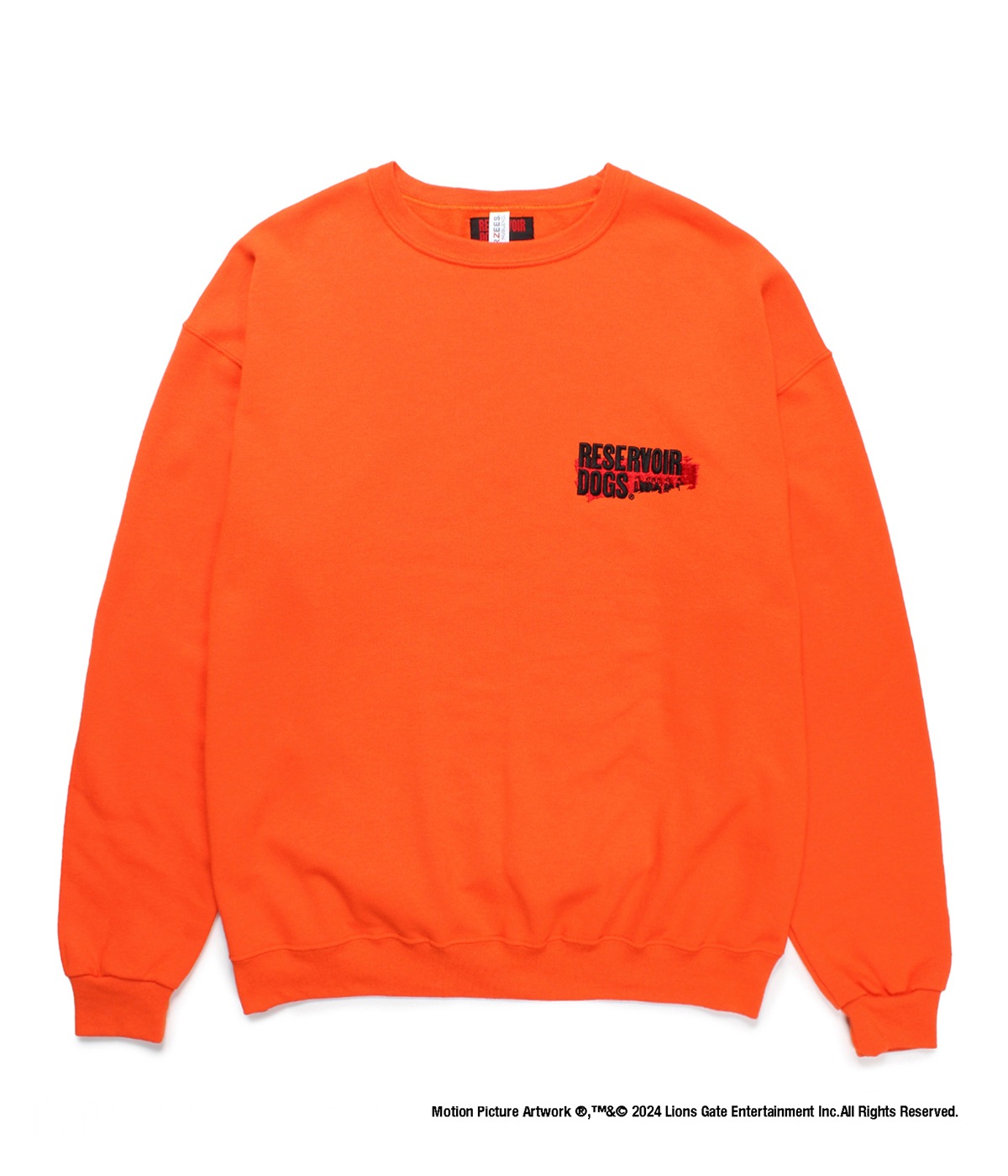 RESERVOIR DOGS / SWEAT SHIRT (TYPE-5)【ORANGE】｜WACKO MARIA
