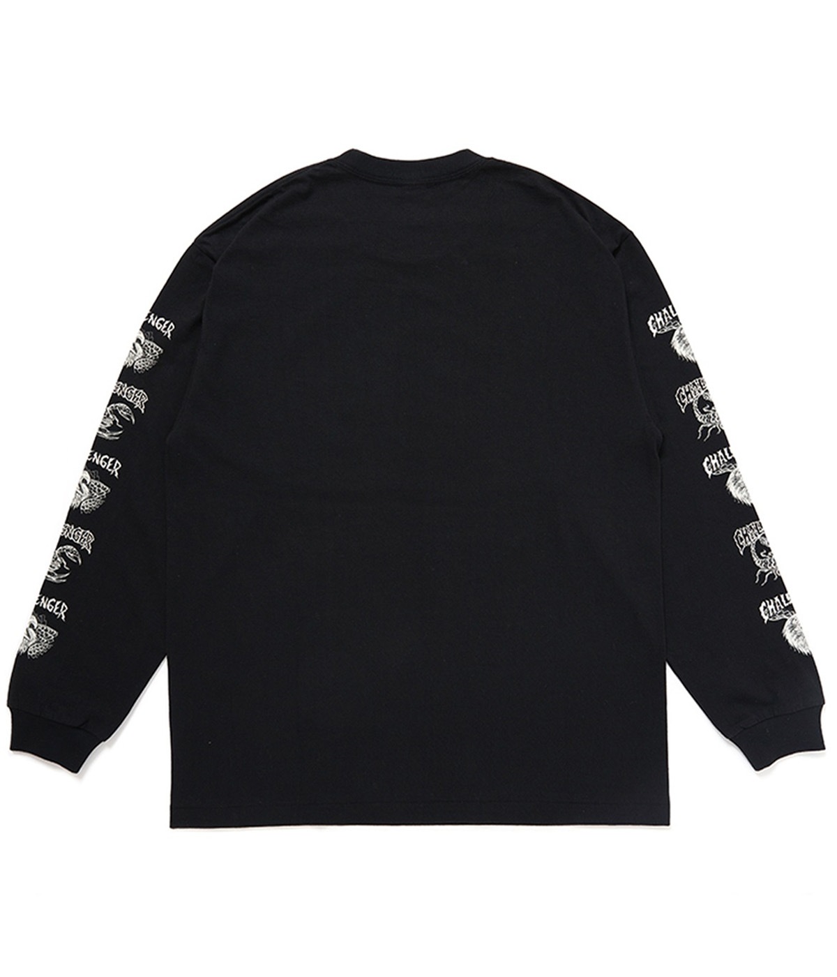 L/S EAGLE HEAD TEE【BLACK】