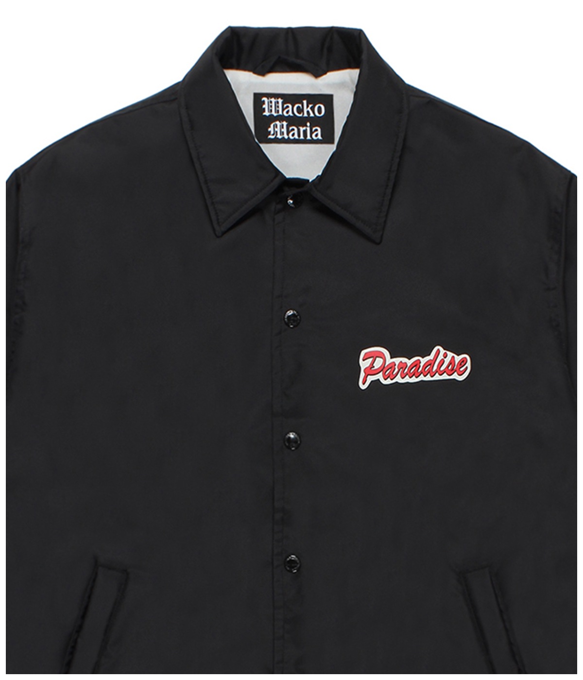 COACH JACKET (TYPE-3)【BLACK】｜WACKO MARIA｜MELTING POT（正規取扱 