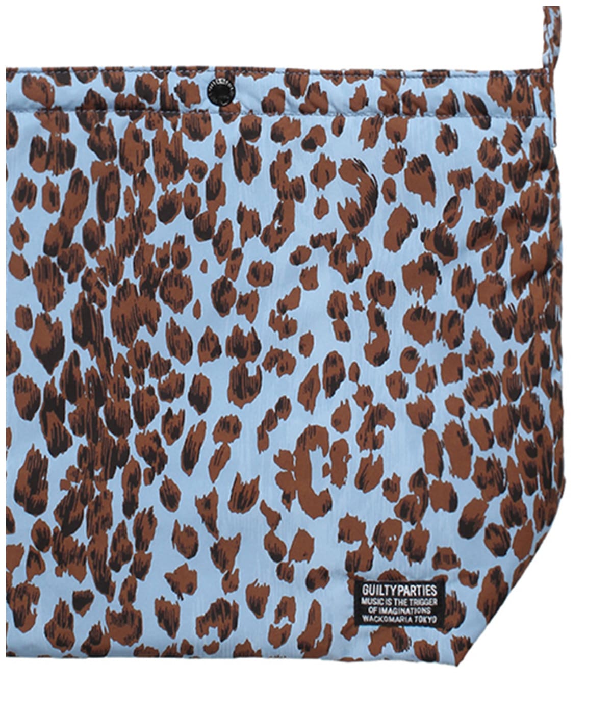 SPEAK EASY / LEOPARD SHOULDER BAG【BLUE】