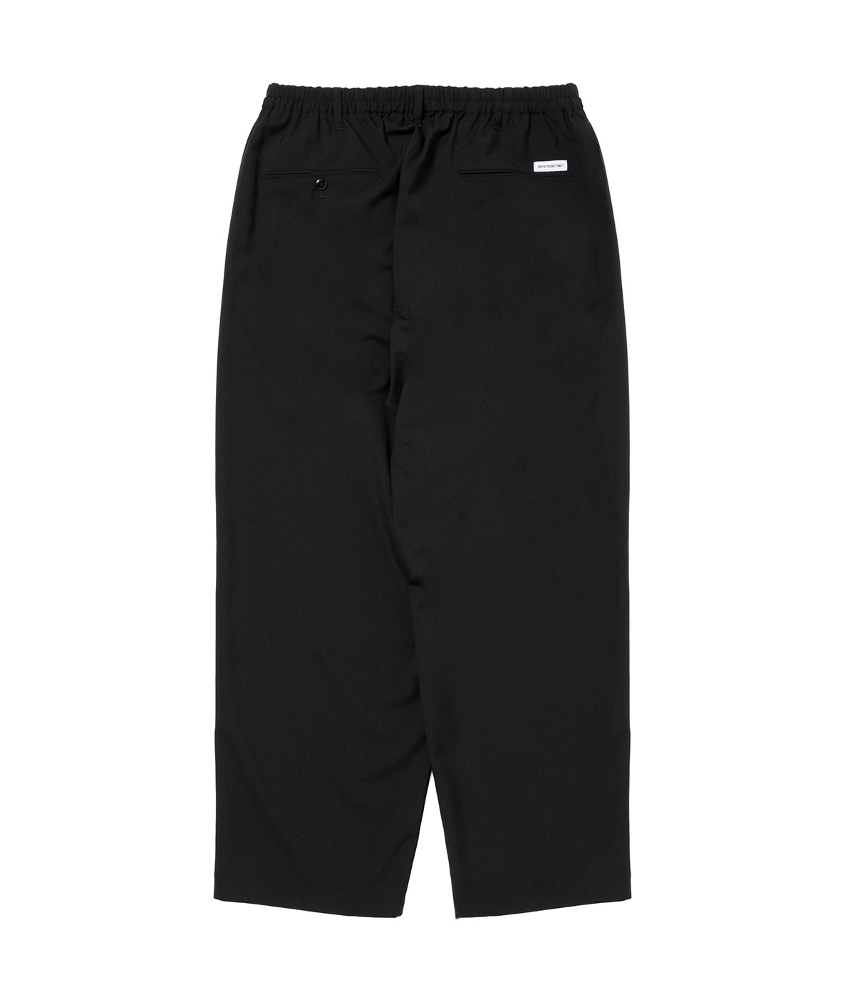 T/W 2 Tuck Easy Pants【BLACK】
