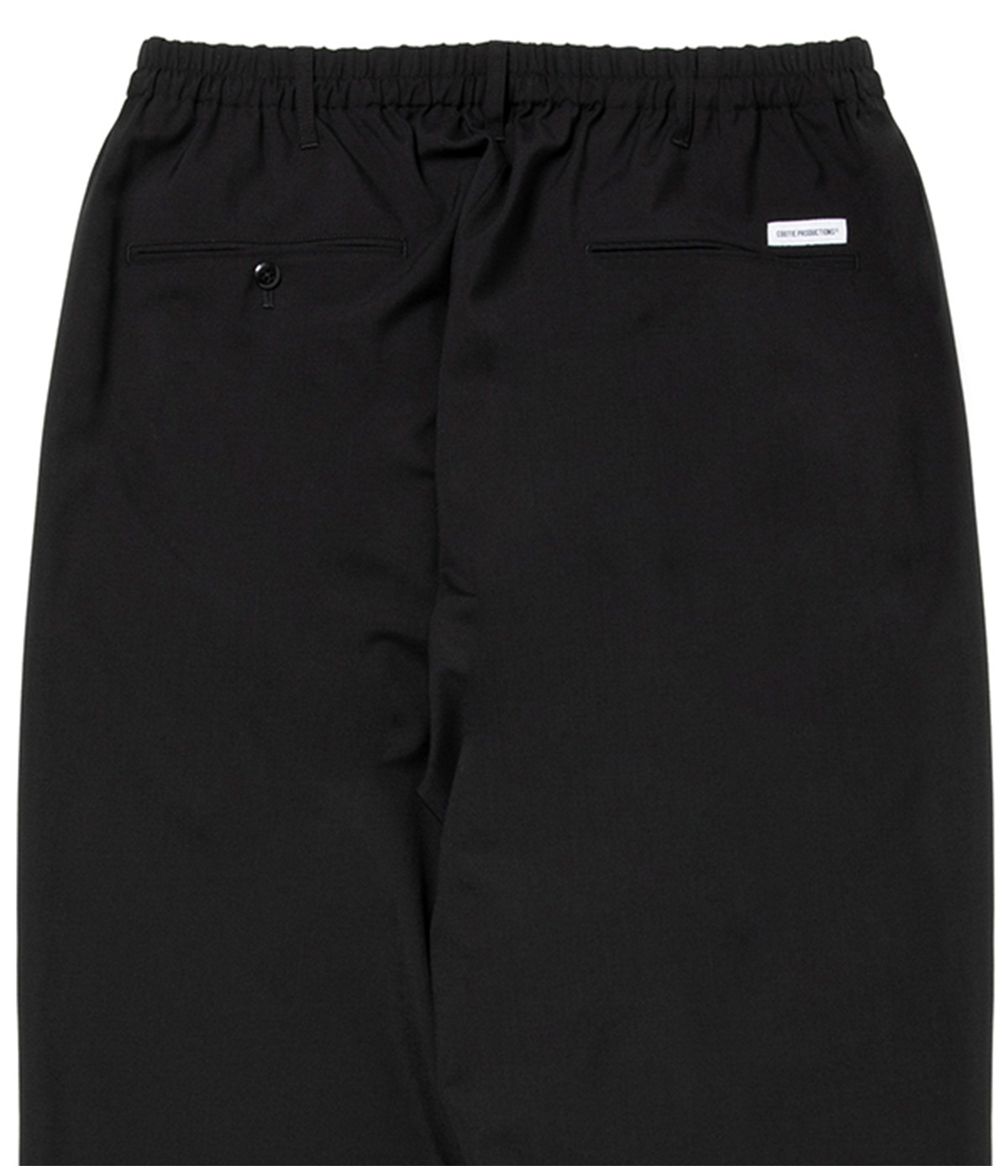 T/W 2 Tuck Easy Pants【BLACK】