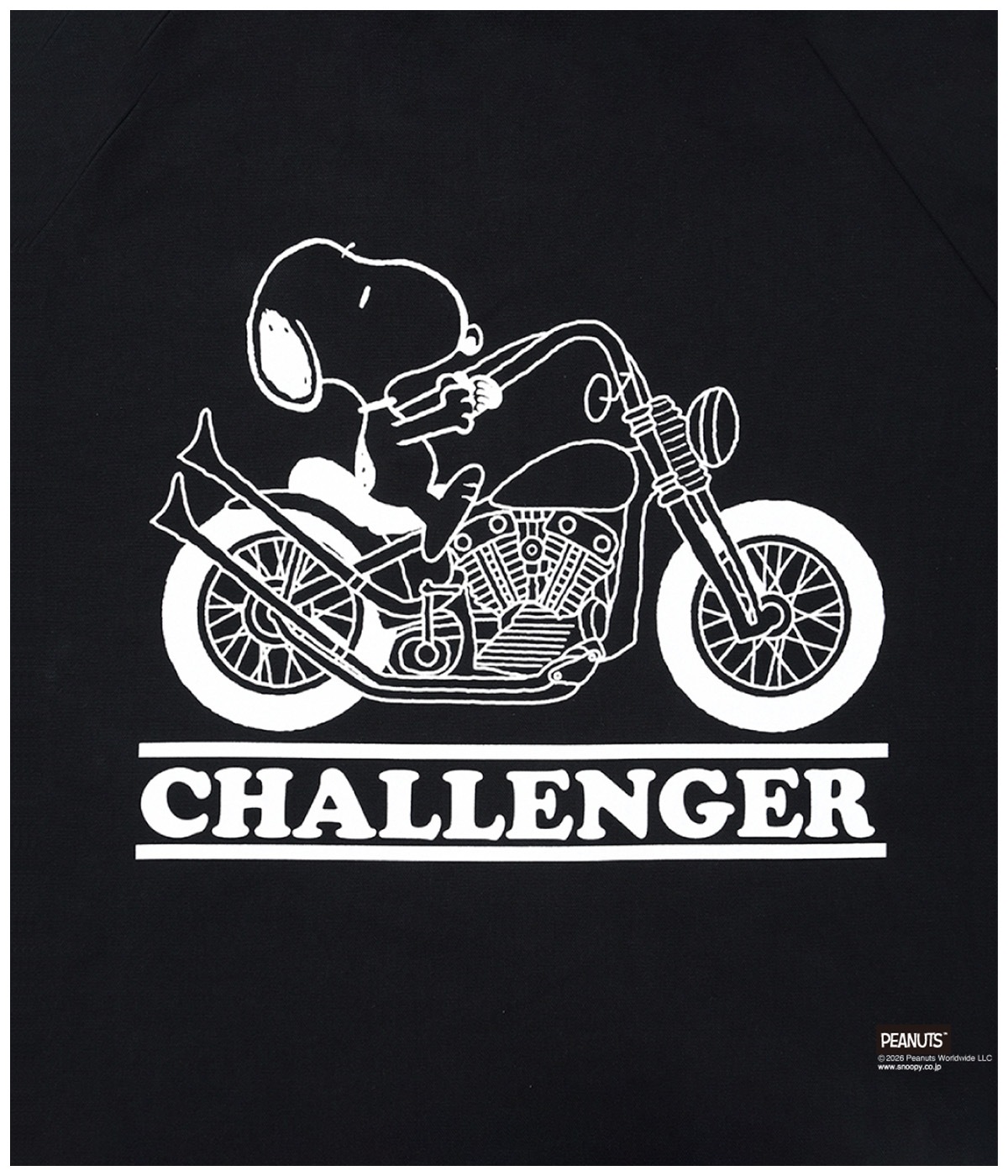 SNOOPY SWING TOP【BLACK】｜CHALLENGER｜MELTING POT（正規取扱店・通販）