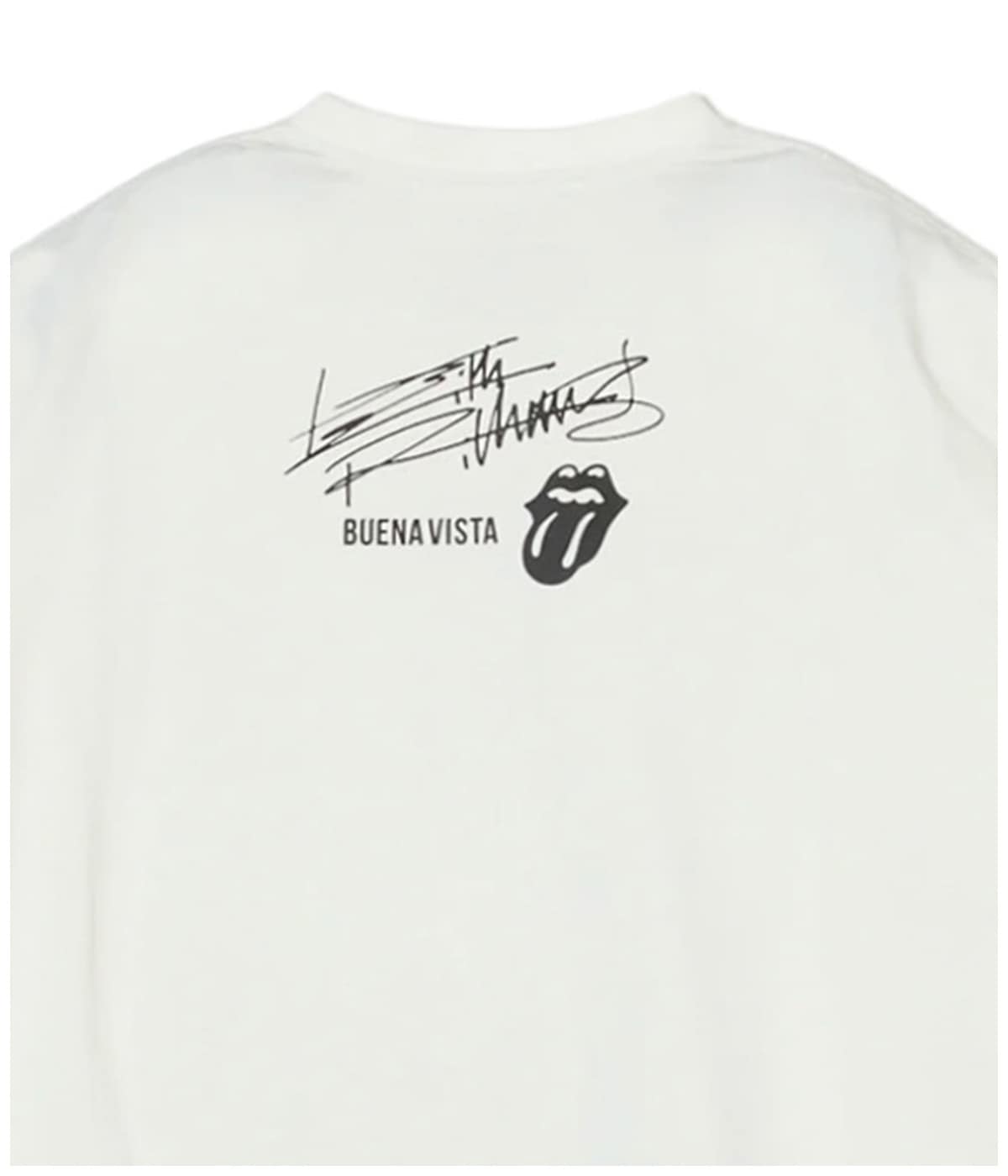 Keith Richards photo tee uno【WHITE】｜BUENA VISTA｜MELTING POT