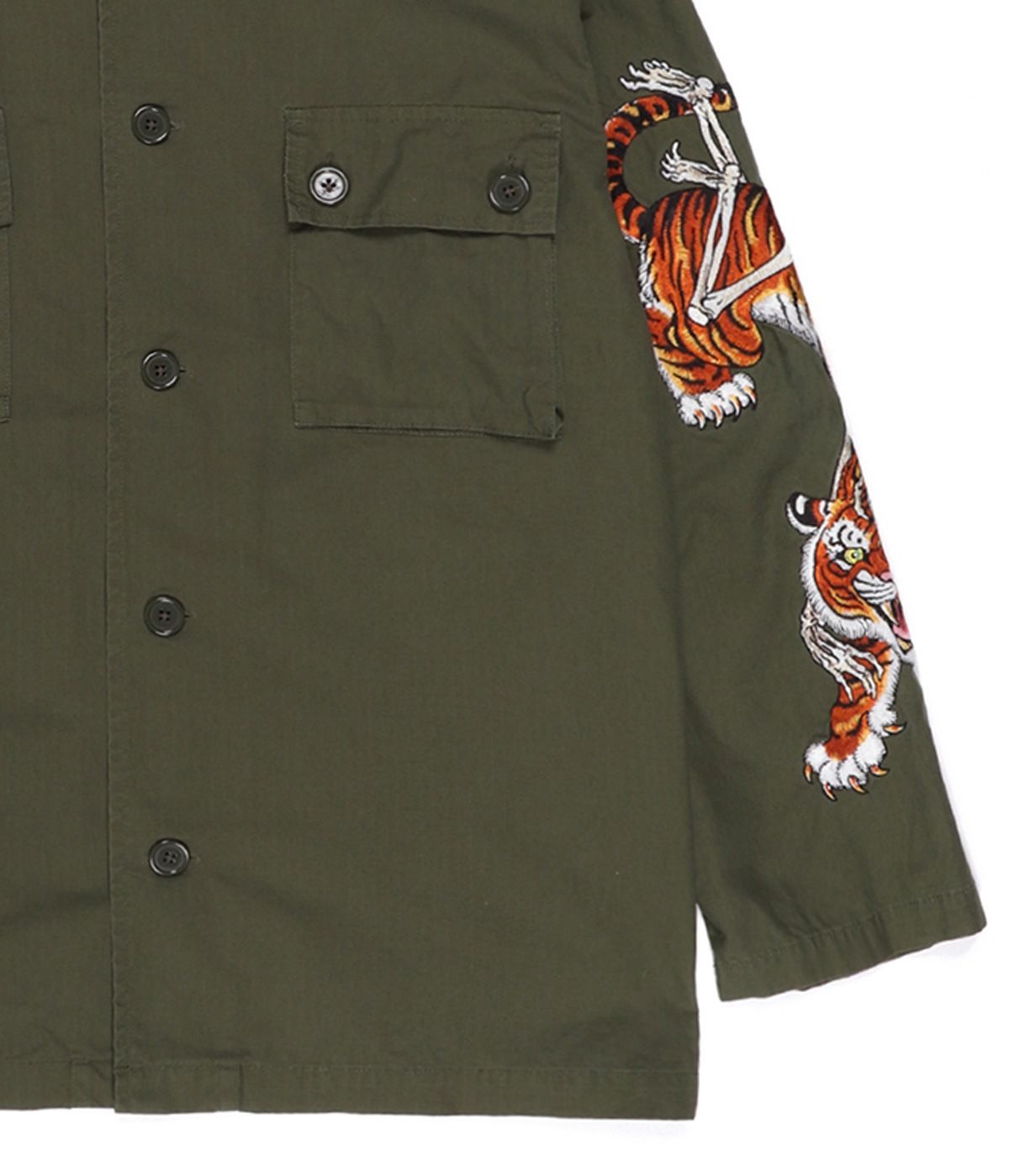TIM LEHI / ARMY SHIRT (TYPE-2)【KHAKI】｜WACKO MARIA｜MELTING POT