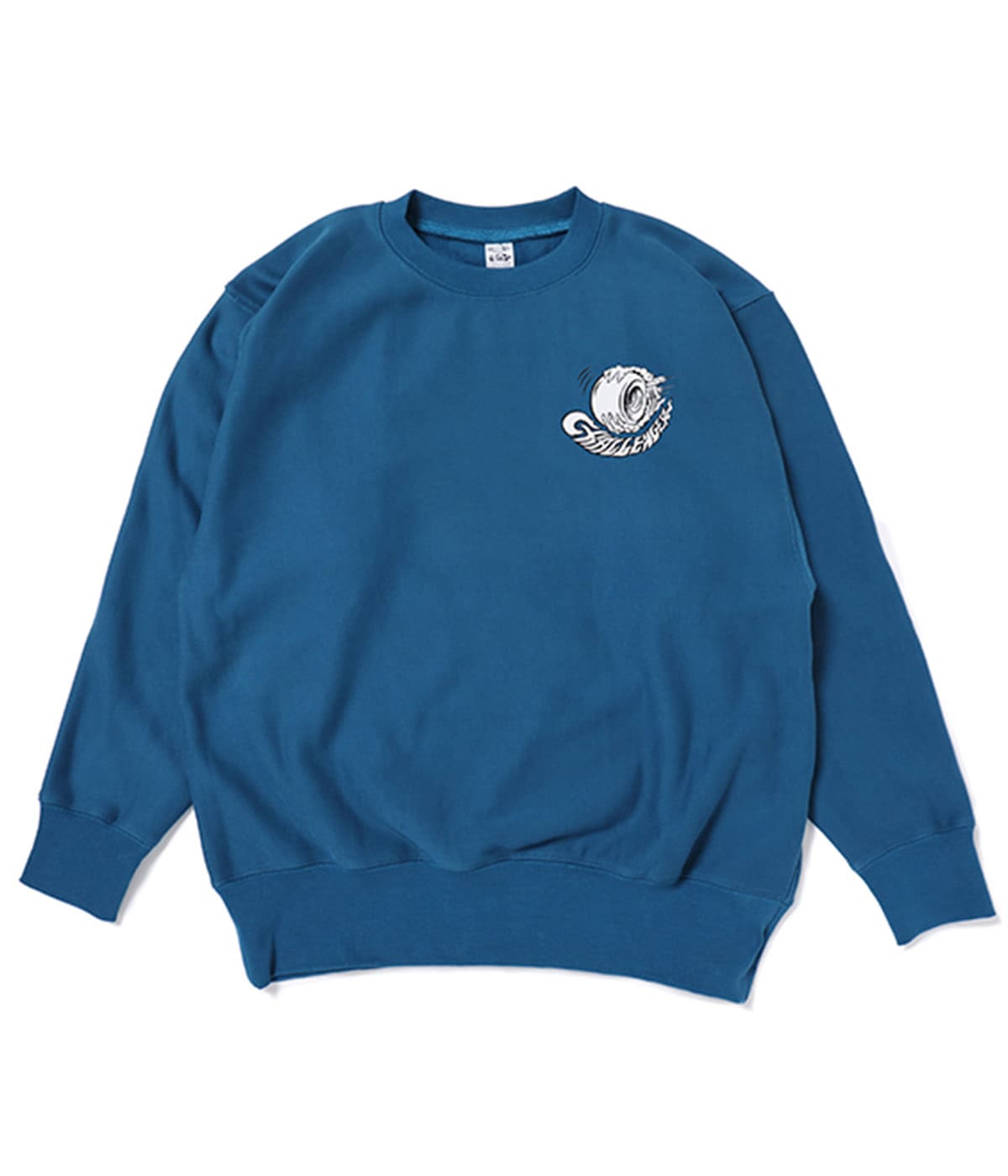 CHALLENGER WHEELS C/N SWEAT【GREEN】｜CHALLENGER｜MELTING POT