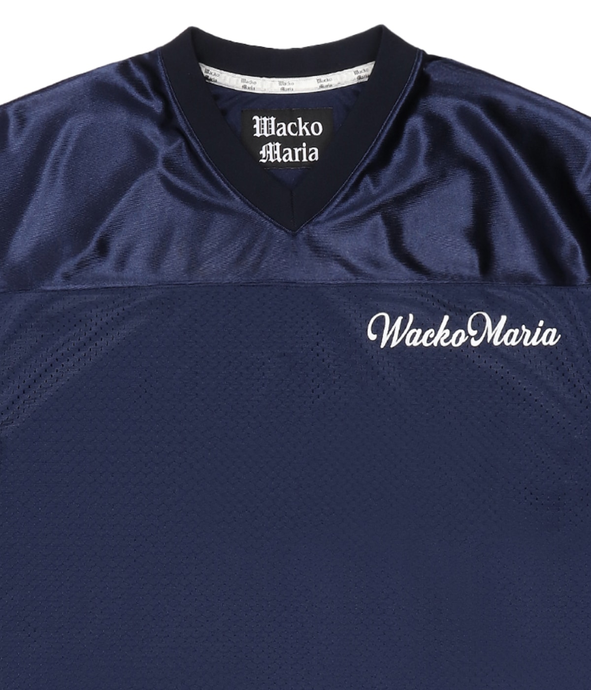 FOOTBALL JERSEY【NAVY】｜WACKO MARIA｜MELTING POT（正規取扱店・通販）