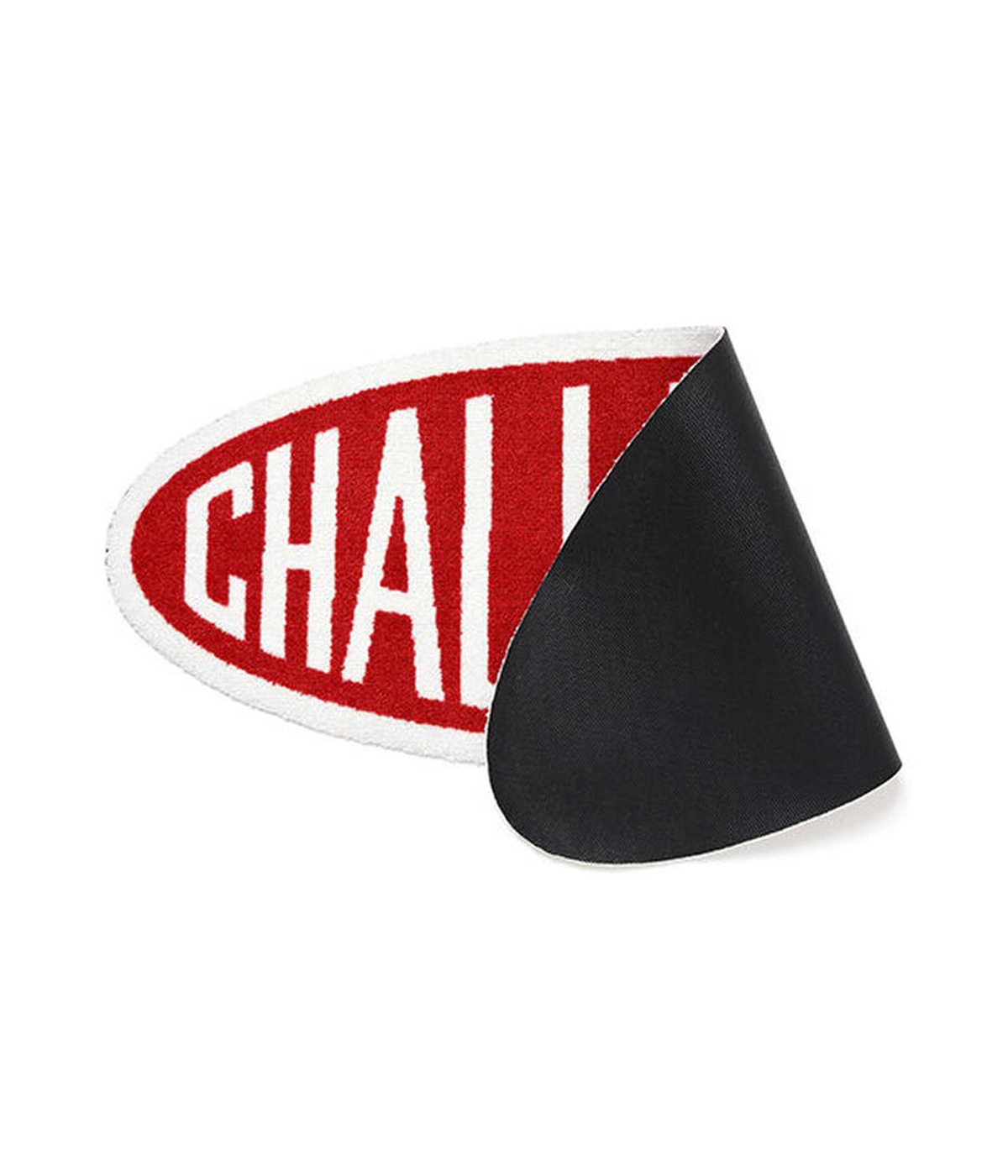 CHALLENGER OVAL LOGO MAT (RED) ラグマット OVAL LOGO MAT【RED】｜CHALLENGER｜MELTING POT（正規取扱店