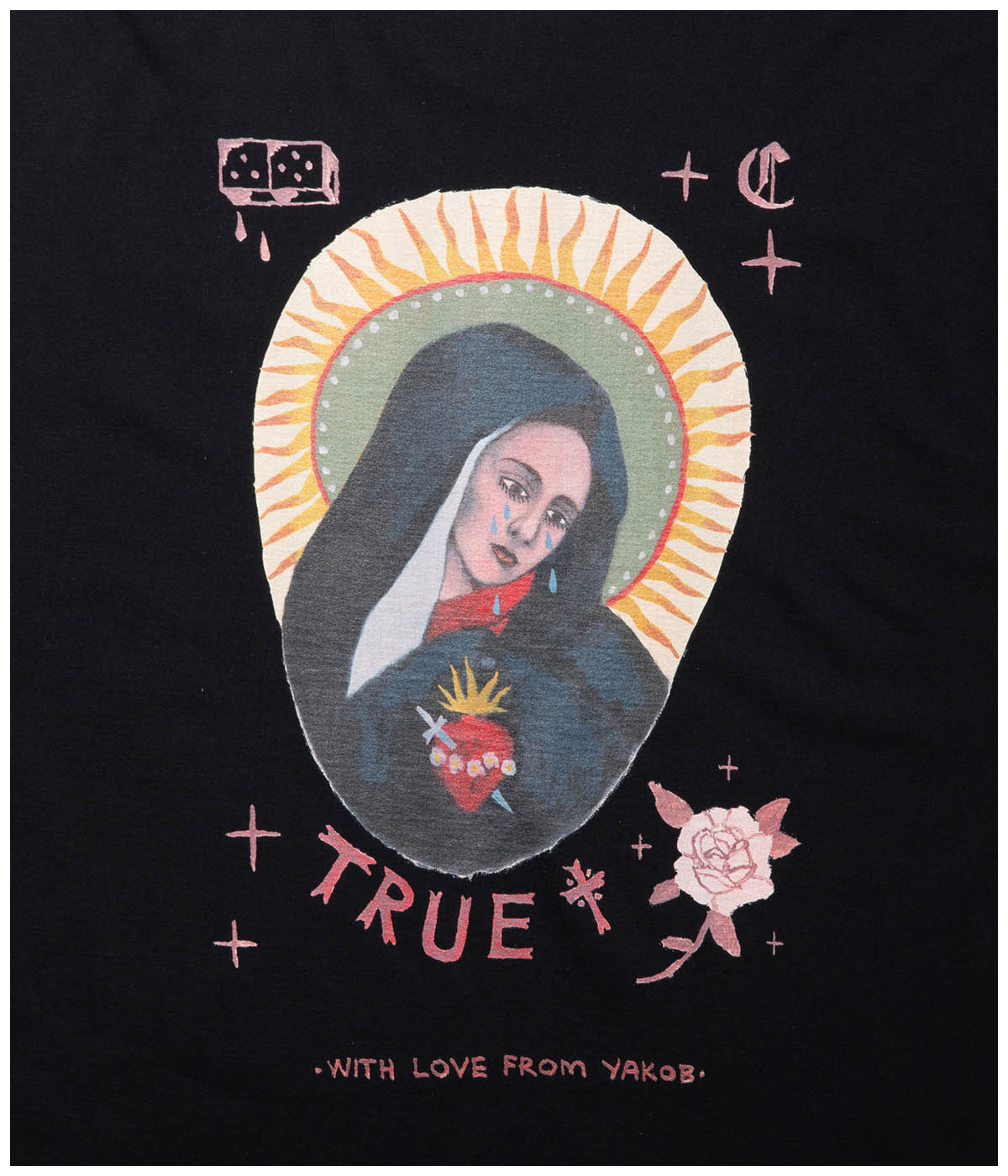 Print S/S Tee (MARY)【2 Colors Available】｜COOTIE