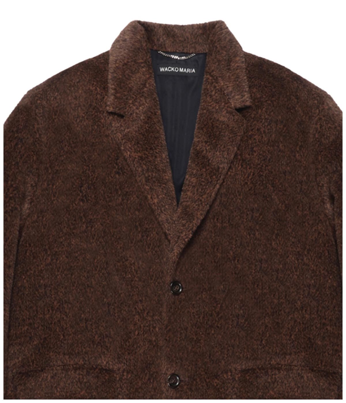 WACKO MARIA アルパカ チェスターコート S DORMEUIL / ALPACA CHESTERFIELD COAT【GOLD】｜WACKO MARIA