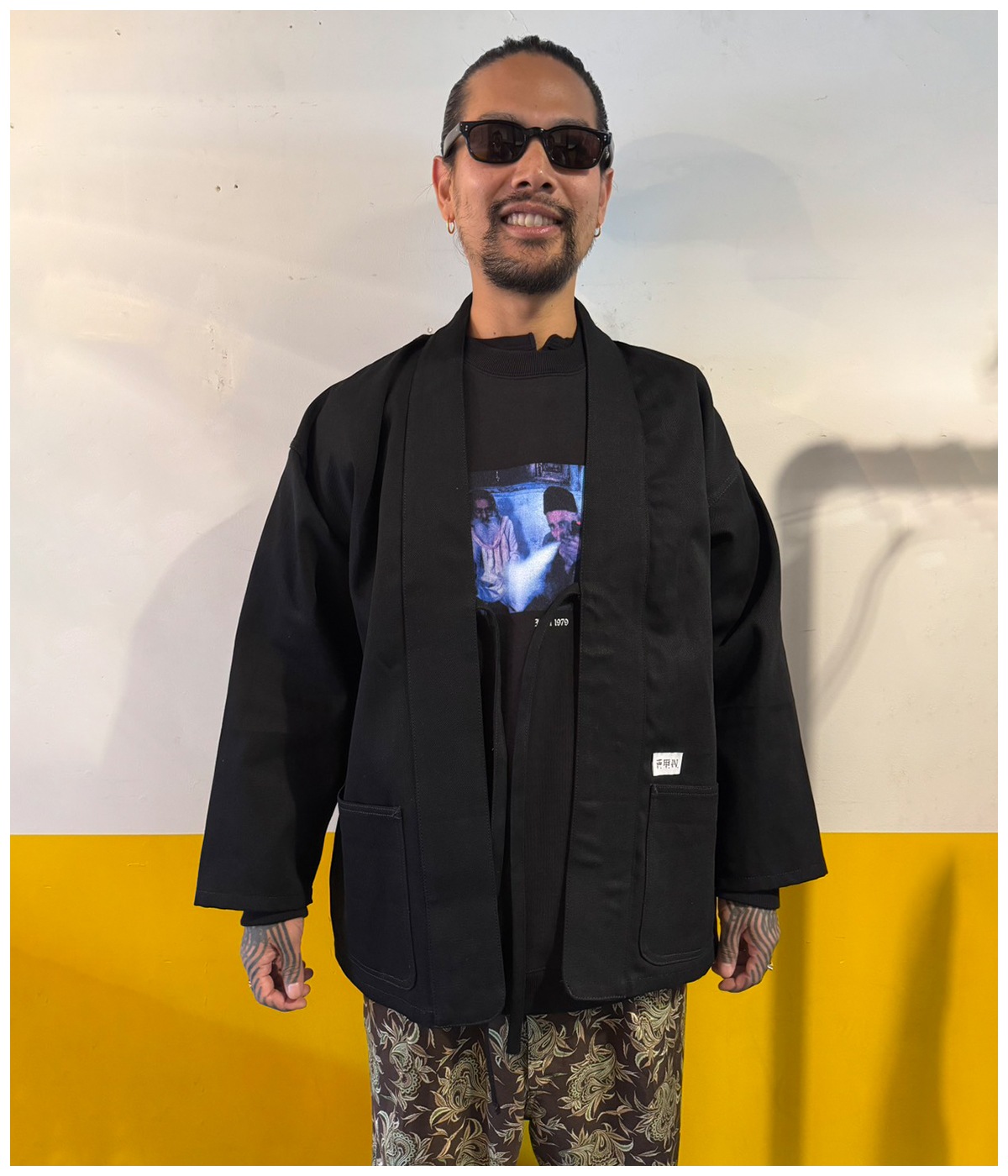 MASATAKA ISHIDA INDIA 1979 SWEAT CREW NECK【BLACK】