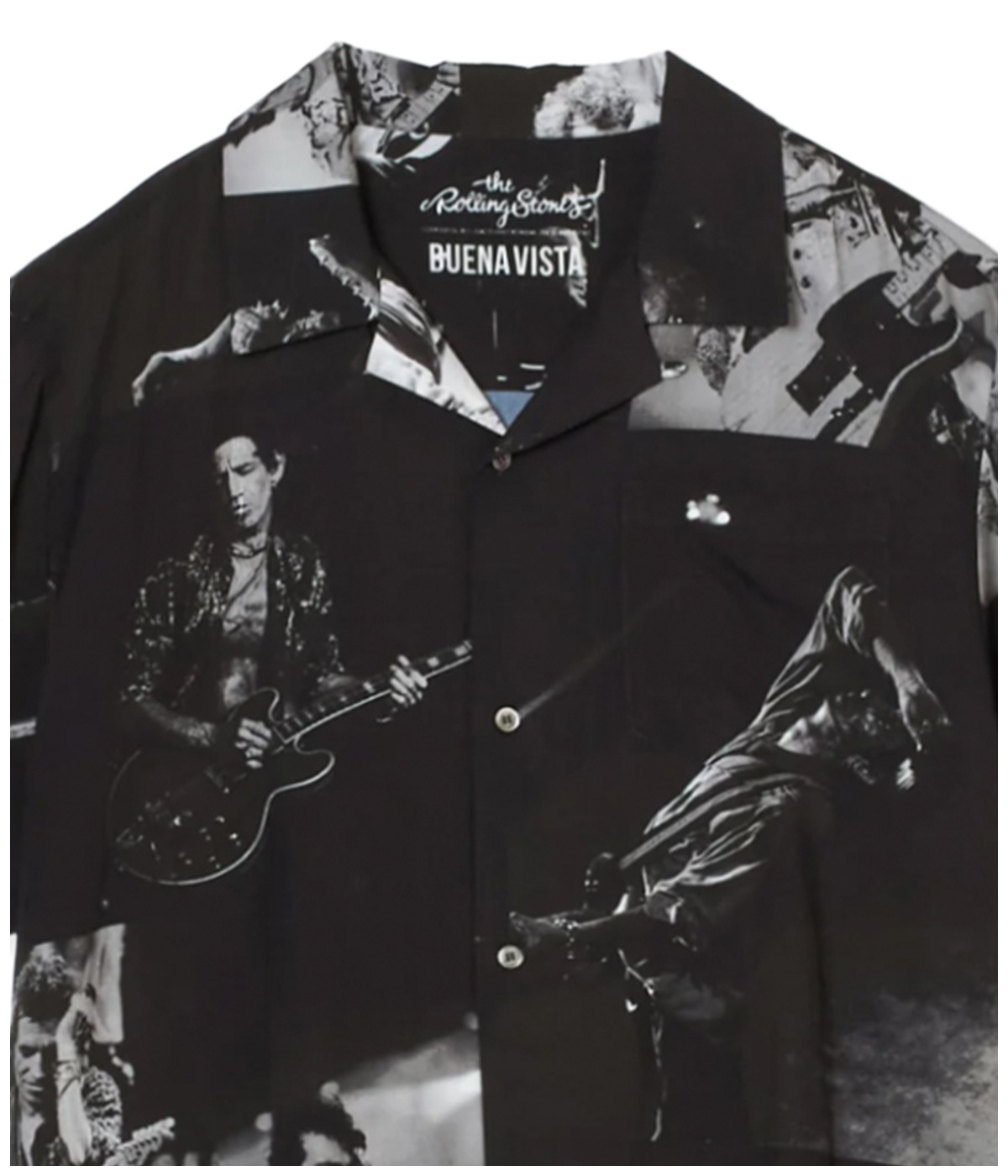 Keith Richards S/S shirt【BLACK】