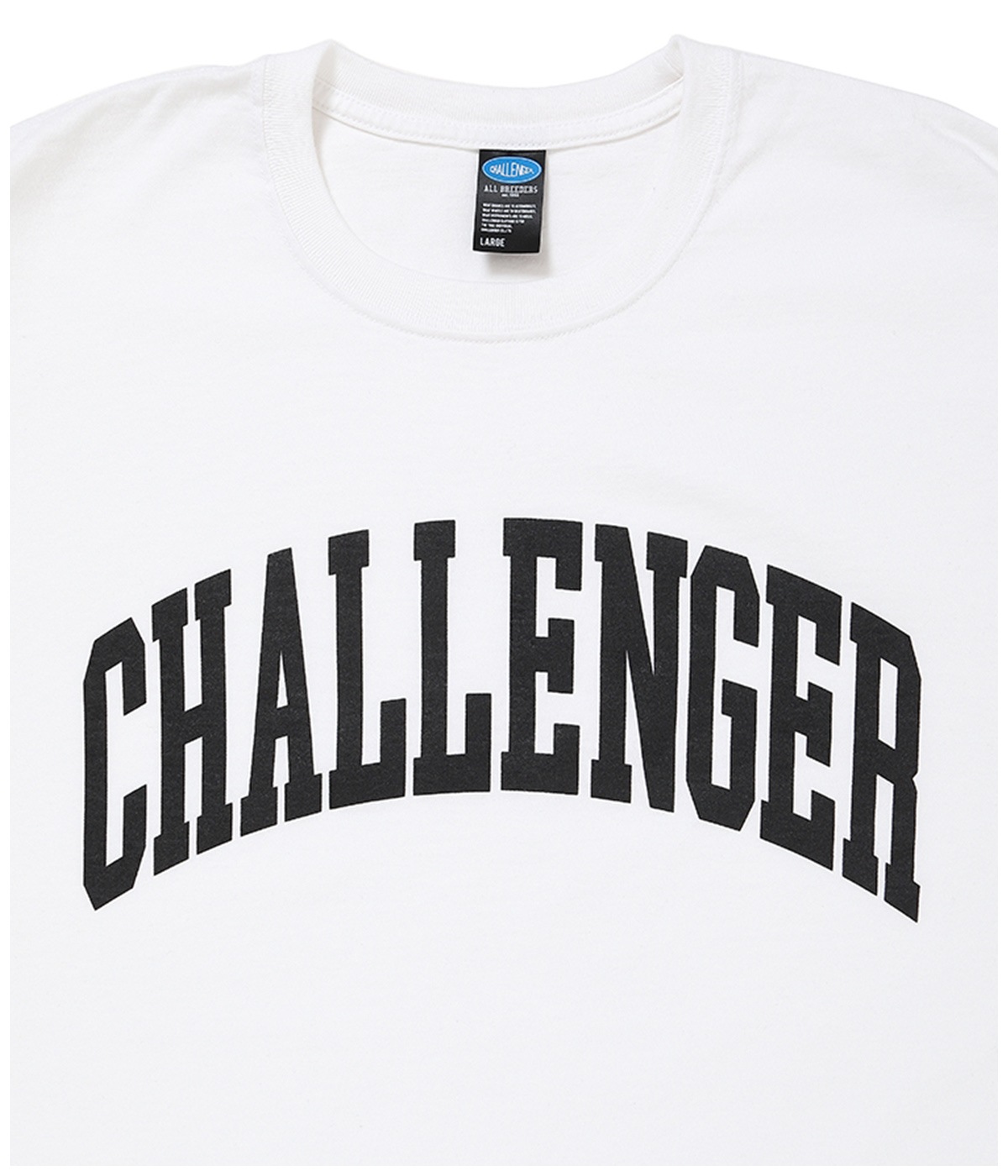 COLLEGE TEE【WHITE】