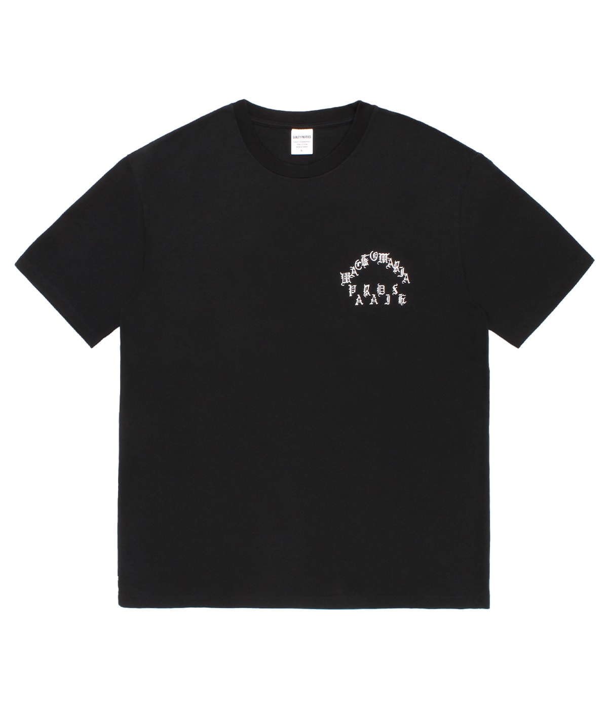 WASHED HEAVY WEIGHT T-SHIRT (TYPE-2)【BLACK】