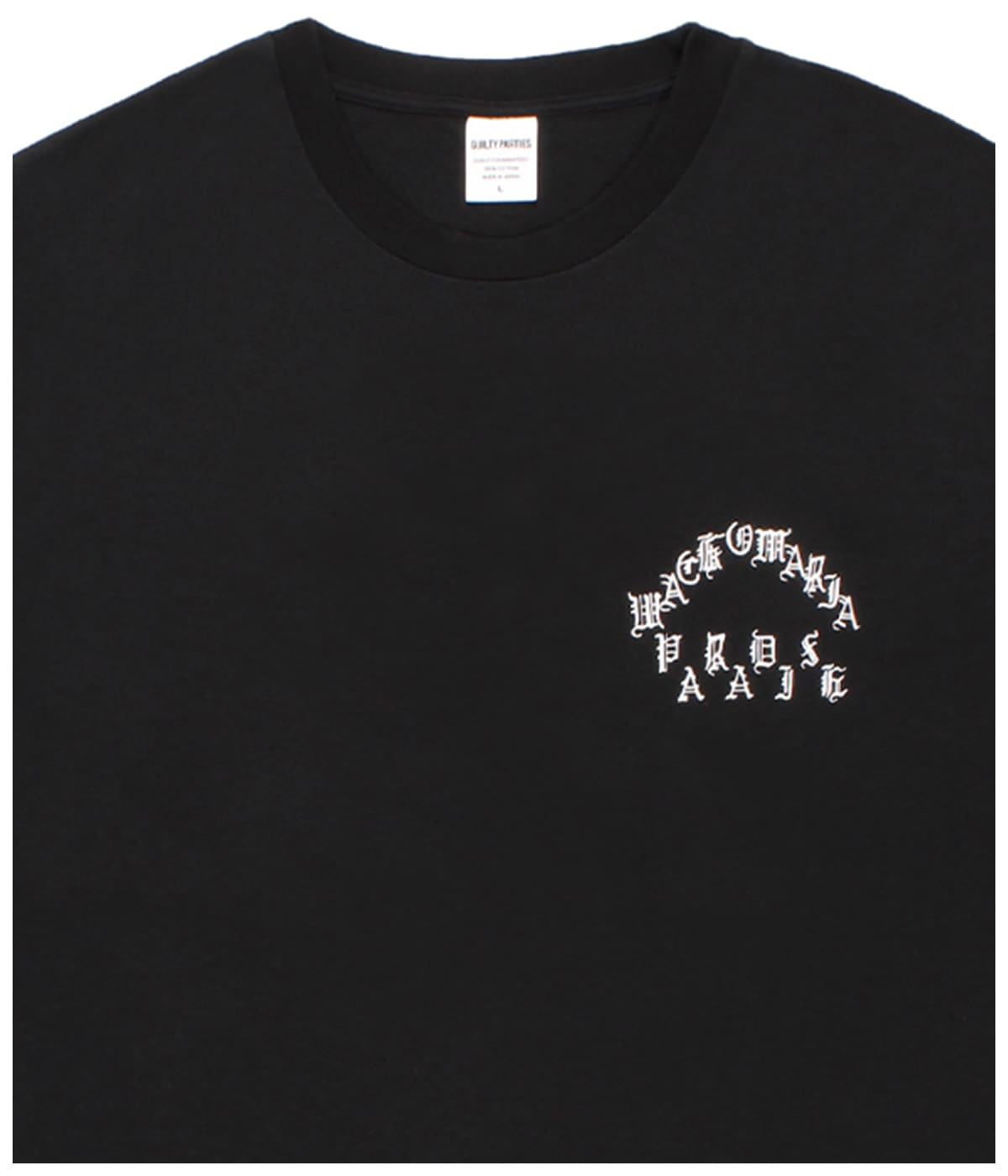 WASHED HEAVY WEIGHT T-SHIRT (TYPE-2)【BLACK】