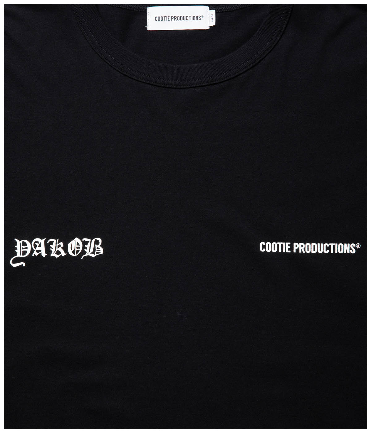 Print S/S Tee (JESUS)【2 Colors Available】｜COOTIE