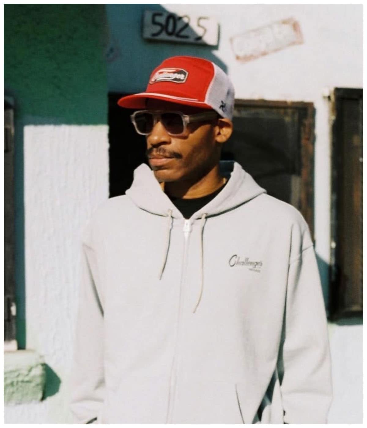 Lunetta BADA SUNGLASSES【WHITE-BLACK】｜CHALLENGER｜MELTING POT