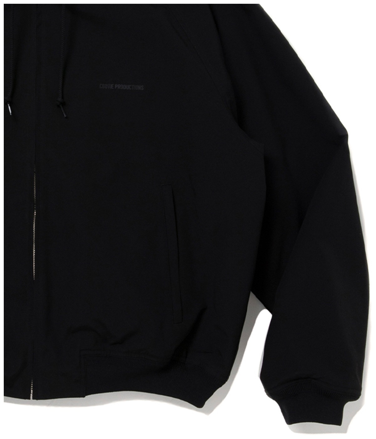 T/C Weather Combination Hooded Blouson【BLACK×BLACK】