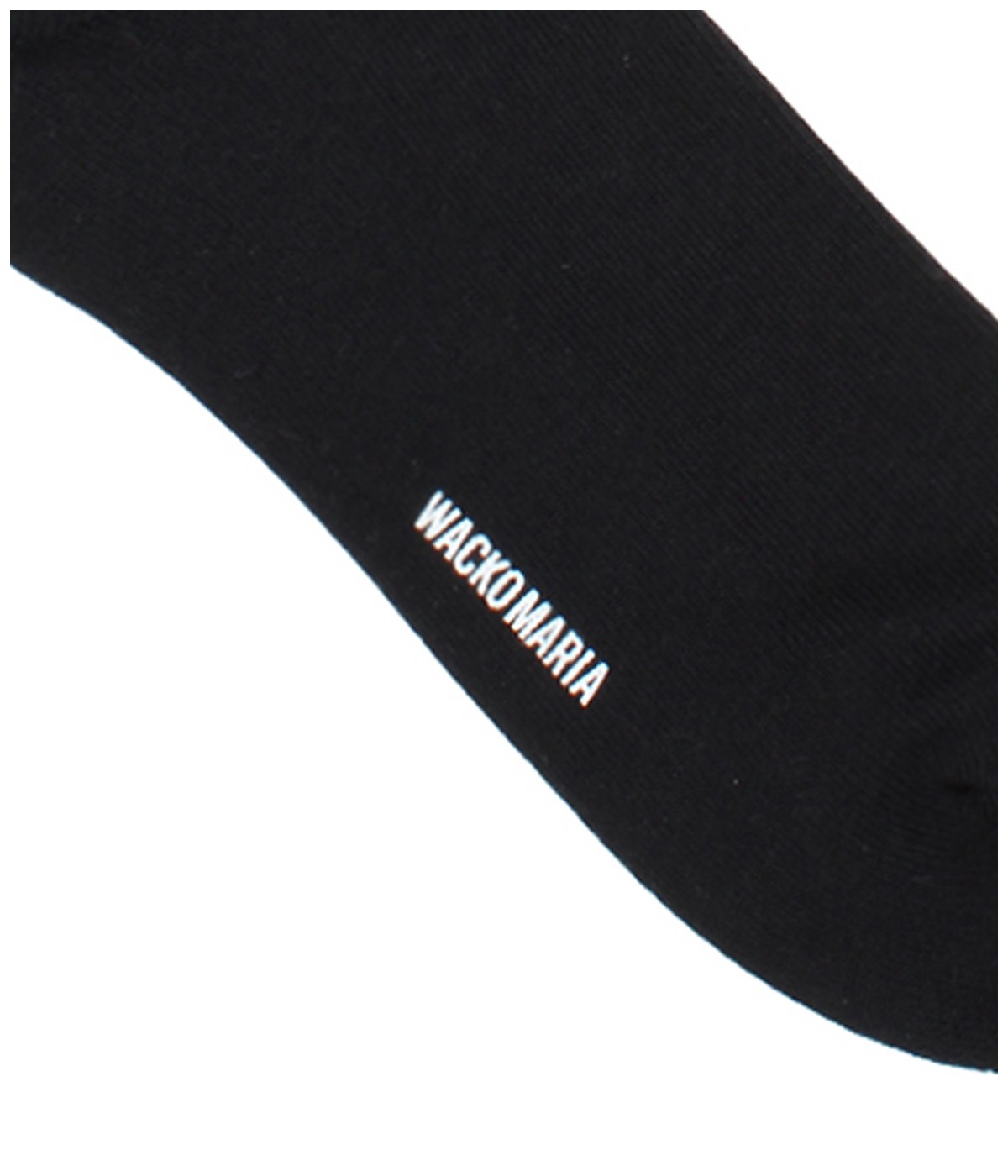 LOGO JACQUARD SOCKS【BLACK】