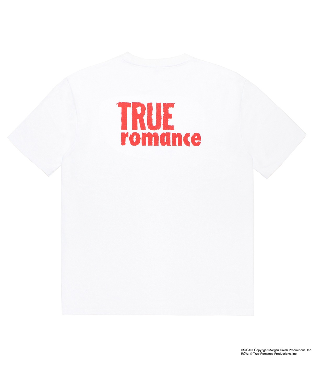 TRUE ROMANCE / WASHED HEAVY WEIGHT T-SHIRT (TYPE-6)【WHITE】