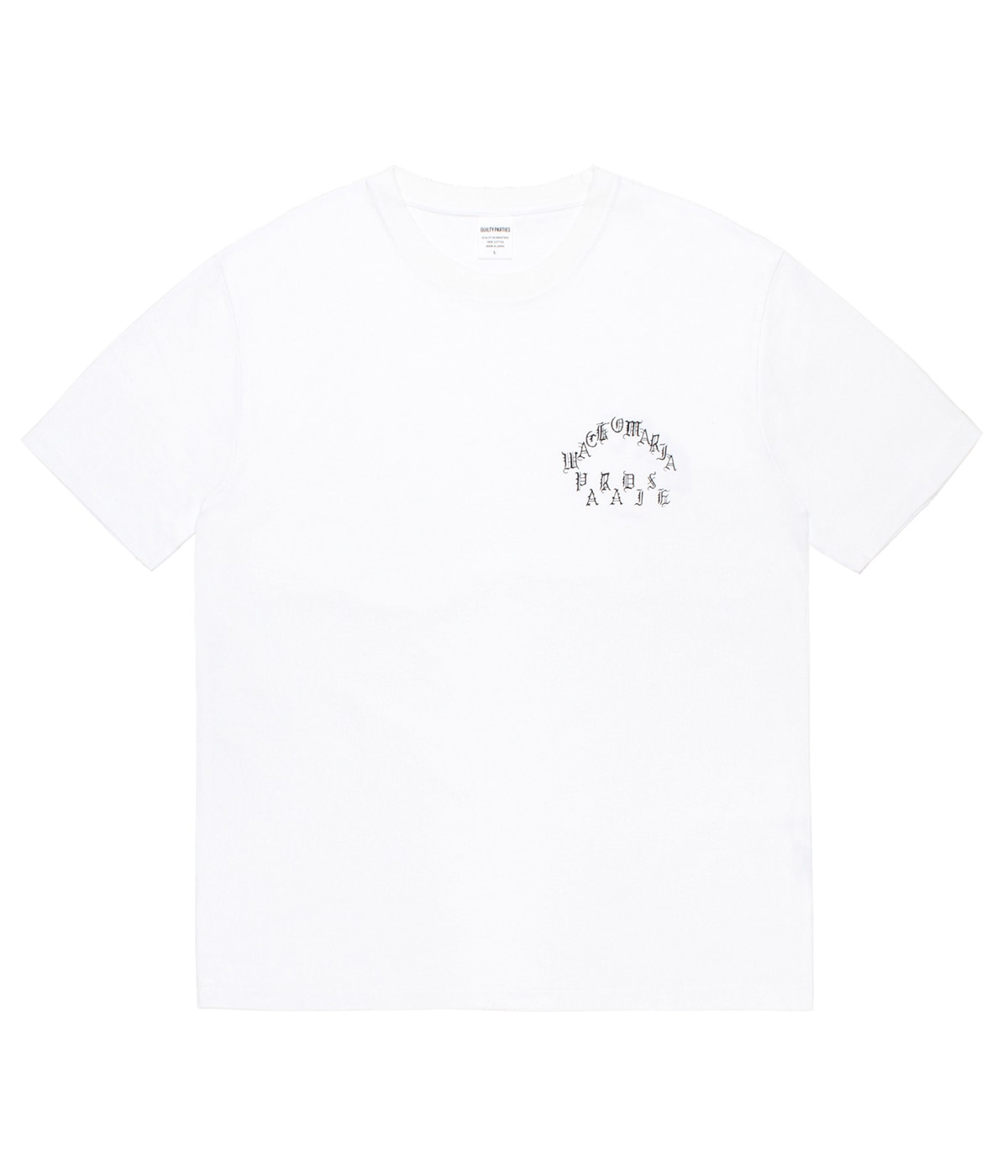 WASHED HEAVY WEIGHT T-SHIRT (TYPE-2)【WHITE】