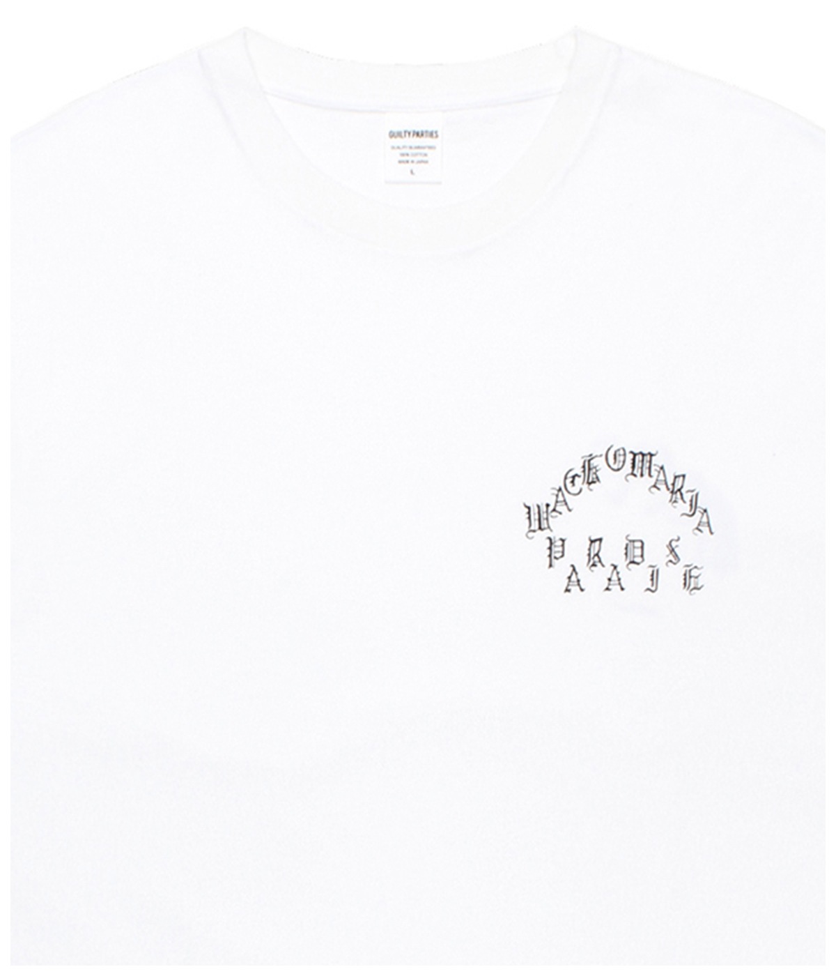 WASHED HEAVY WEIGHT T-SHIRT (TYPE-2)【WHITE】
