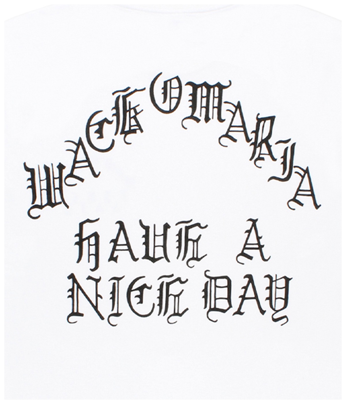 WASHED HEAVY WEIGHT T-SHIRT (TYPE-2)【WHITE】