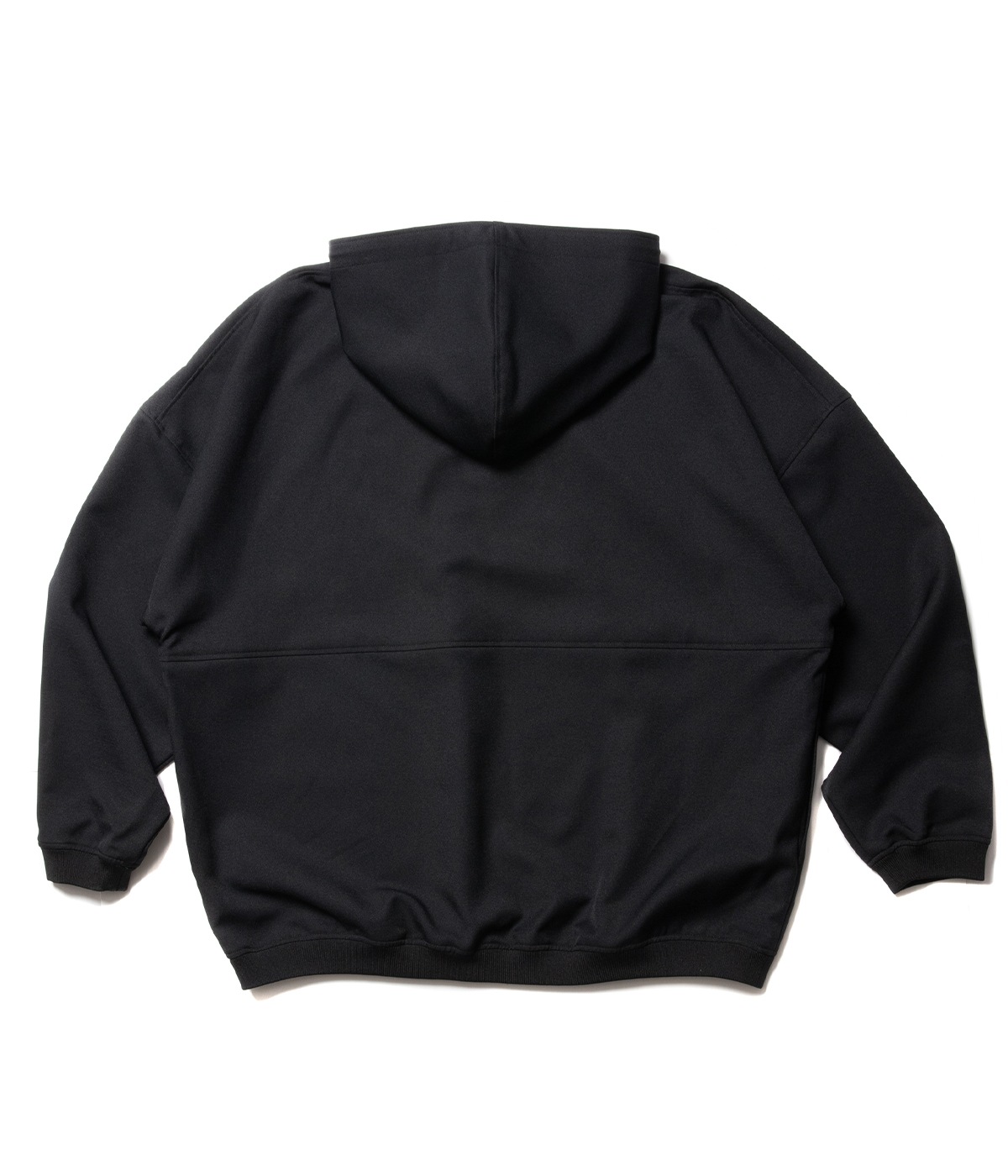 【COOTIE】Polyester Twill Half Zip Hoodie