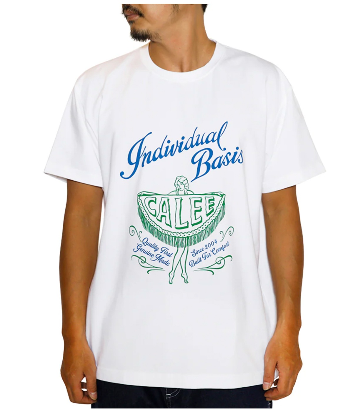 STRETCH SYNDICATE RETRO GIRL VINTAGE T-SHIRT<br>-NATURALLY PAINT DESIGN-【2 Colors Available】