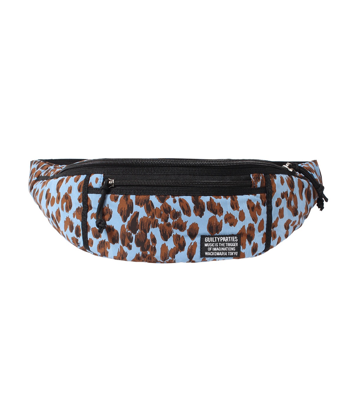 SPEAK EASY / LEOPARD WAIST BAG【BLUE】