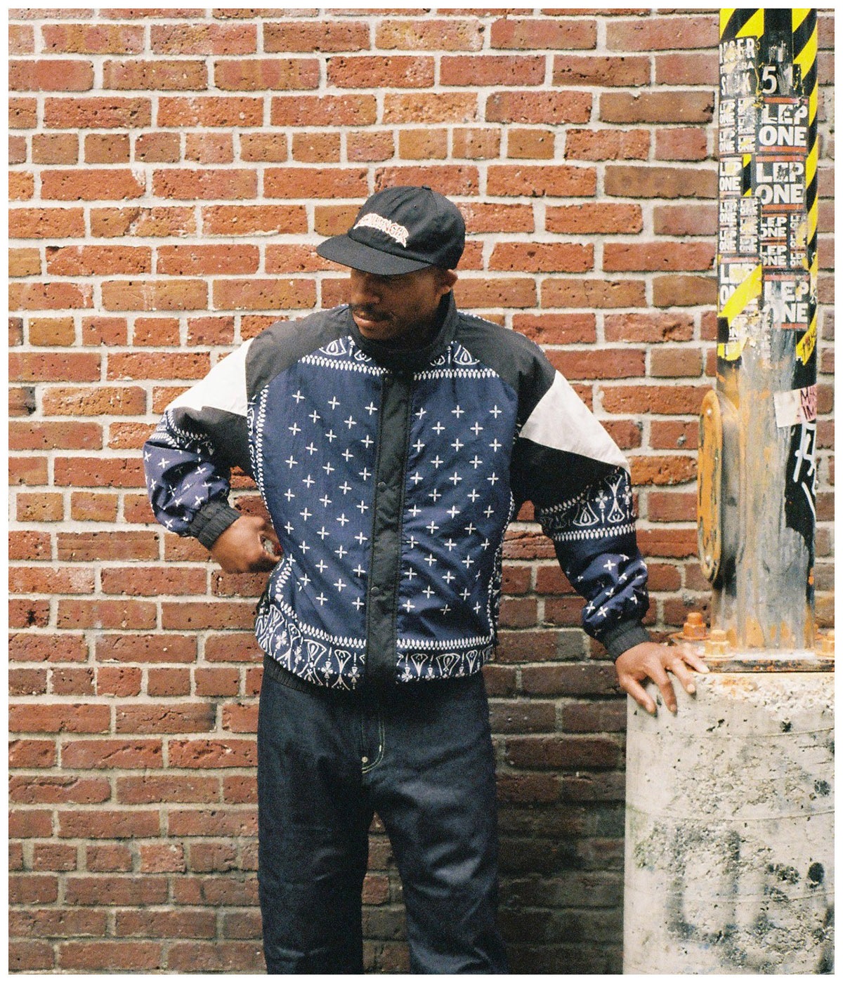 CHALLENGER BANDANA 80'S JACKET ジャケット BANDANA 80'S JACKET【NAVY】｜CHALLENGER｜MELTING POT（正規取扱店