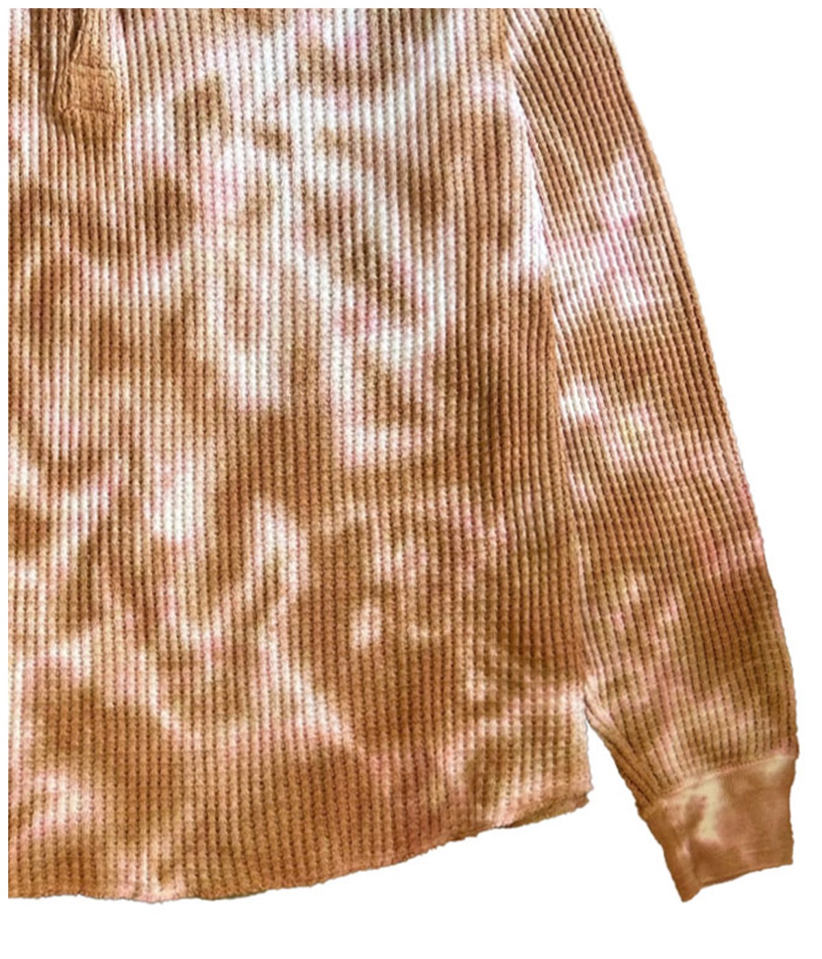 TIE DYE ORIENTAL HENRY NECK SHIRT【TIE DYE】｜EXODUS｜MELTING POT