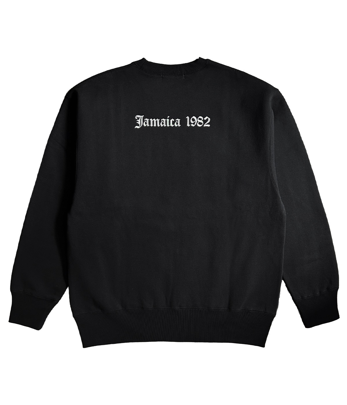 MASATAKA ISHIDA JAMAICA 1982 SWEAT CREW NECK TYPE-1【BLACK】