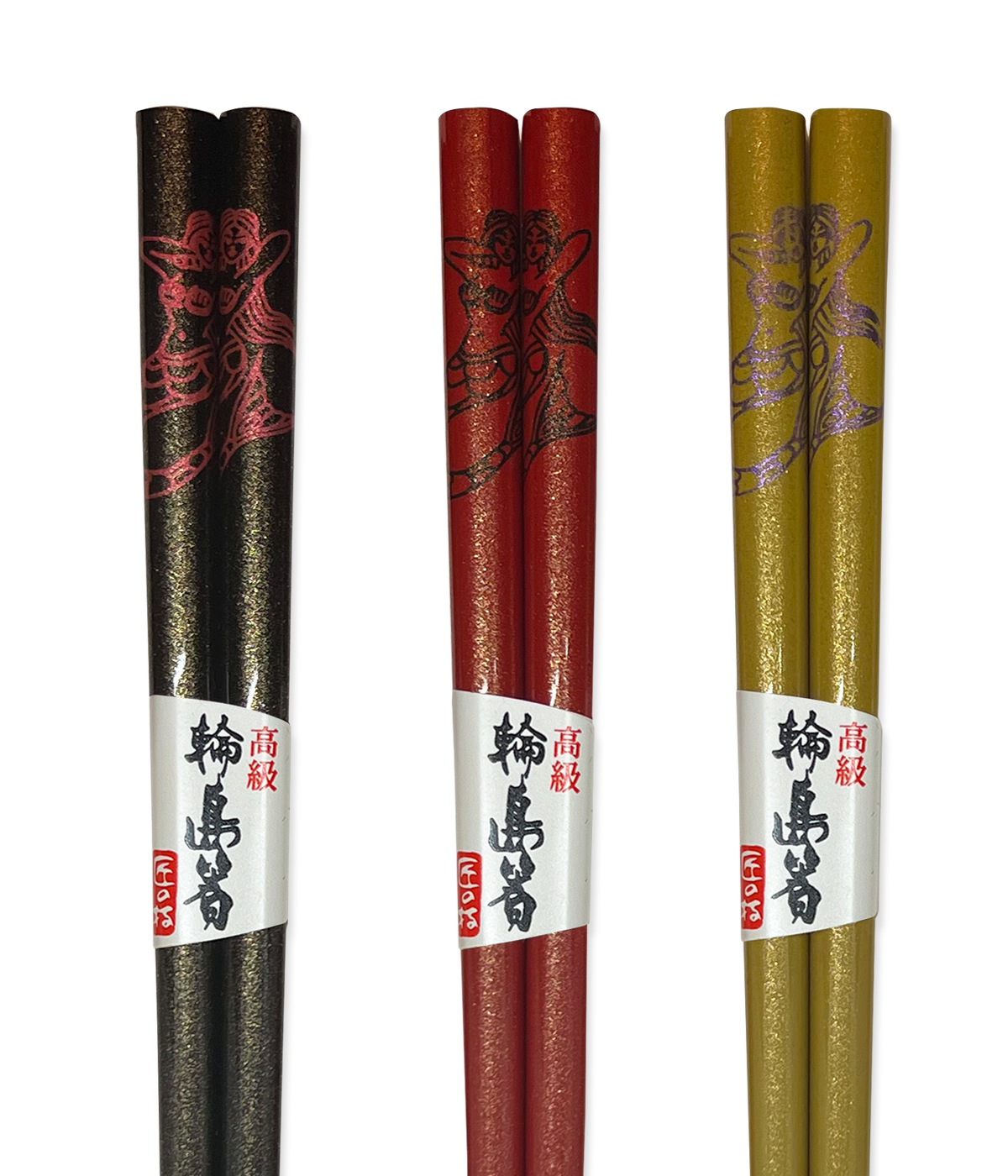 EYE CANDY / CHOPSTICK (輪島塗箸)<br>GLITTER LINE【PINUP MERMAID】