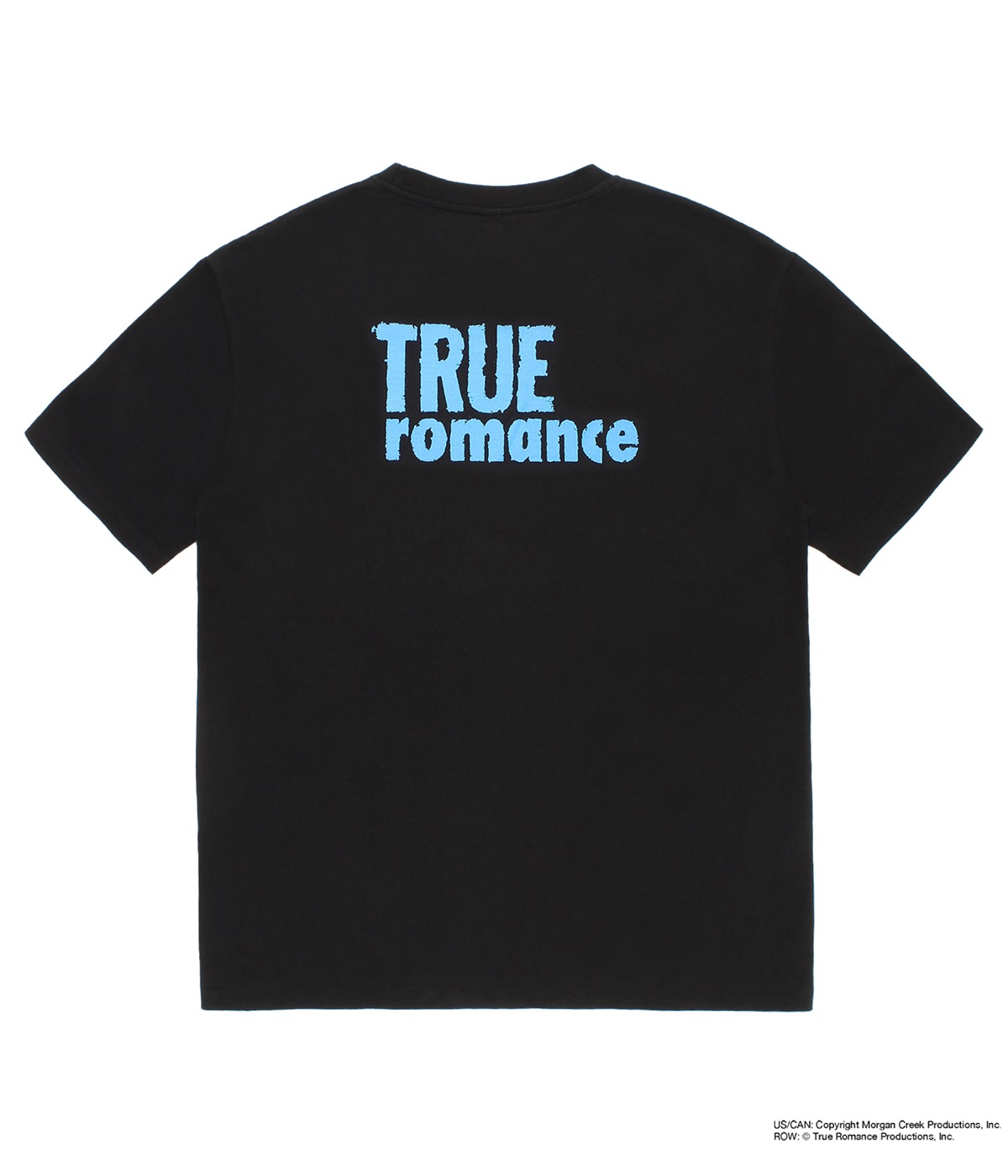 TRUE ROMANCE / WASHED HEAVY WEIGHT T-SHIRT (TYPE-5)【BLACK】