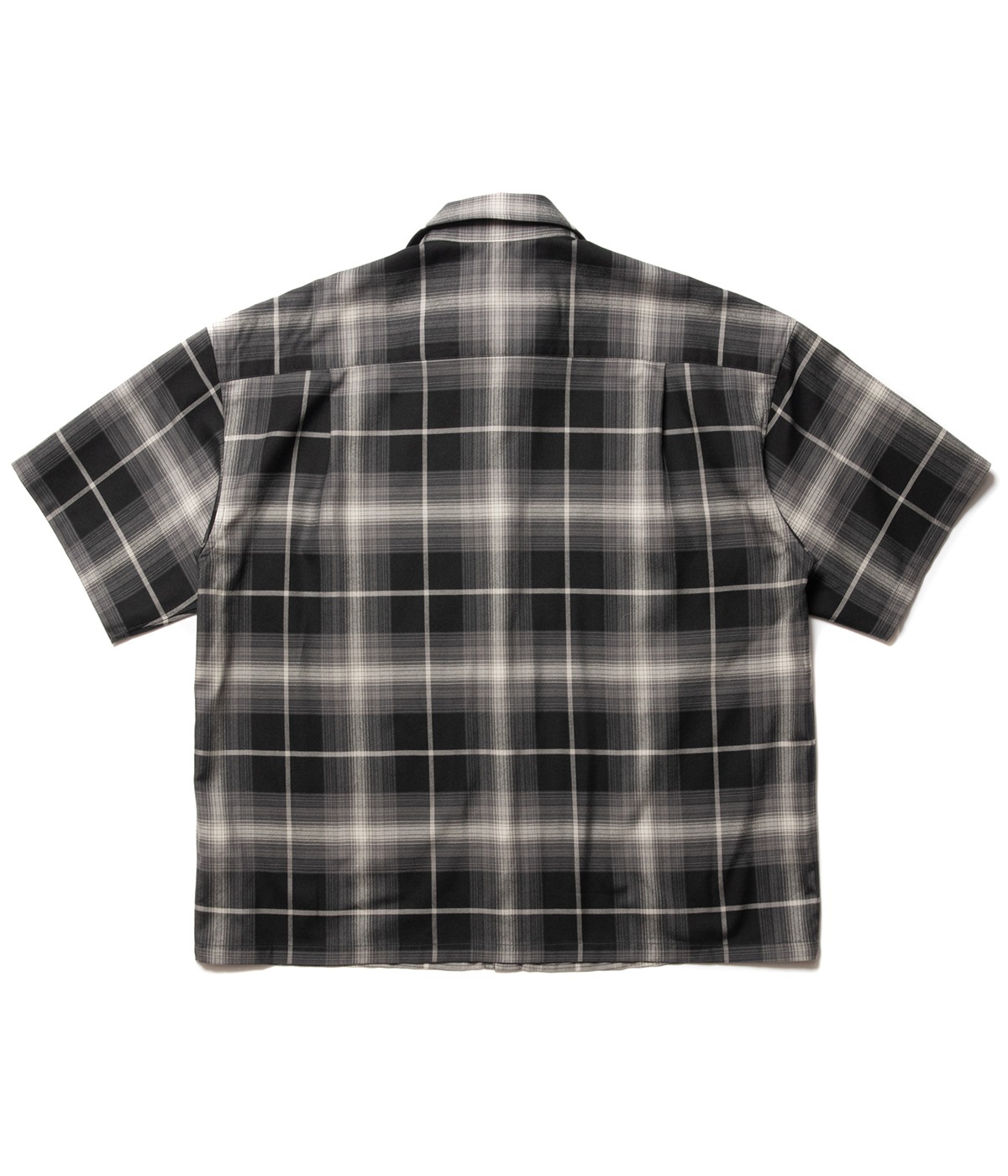 R/C Ombre Check S/S Shirt【BLACK】｜COOTIE PRODUCTIONS®︎｜MELTING