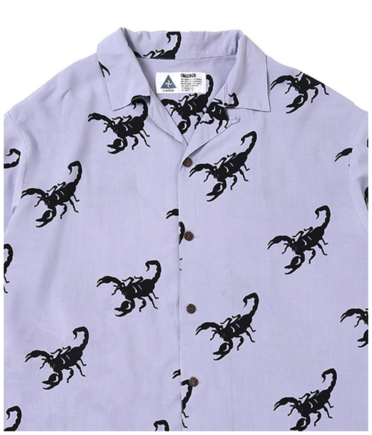 S/S SCORPION SHIRT【LT PURPLE】