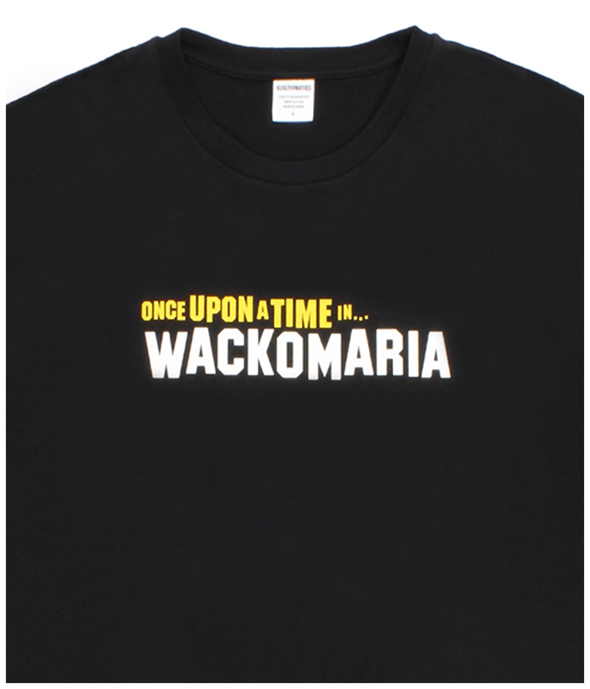 WASHED HEAVY WEIGHT T-SHIRT (TYPE-5)【BLACK】