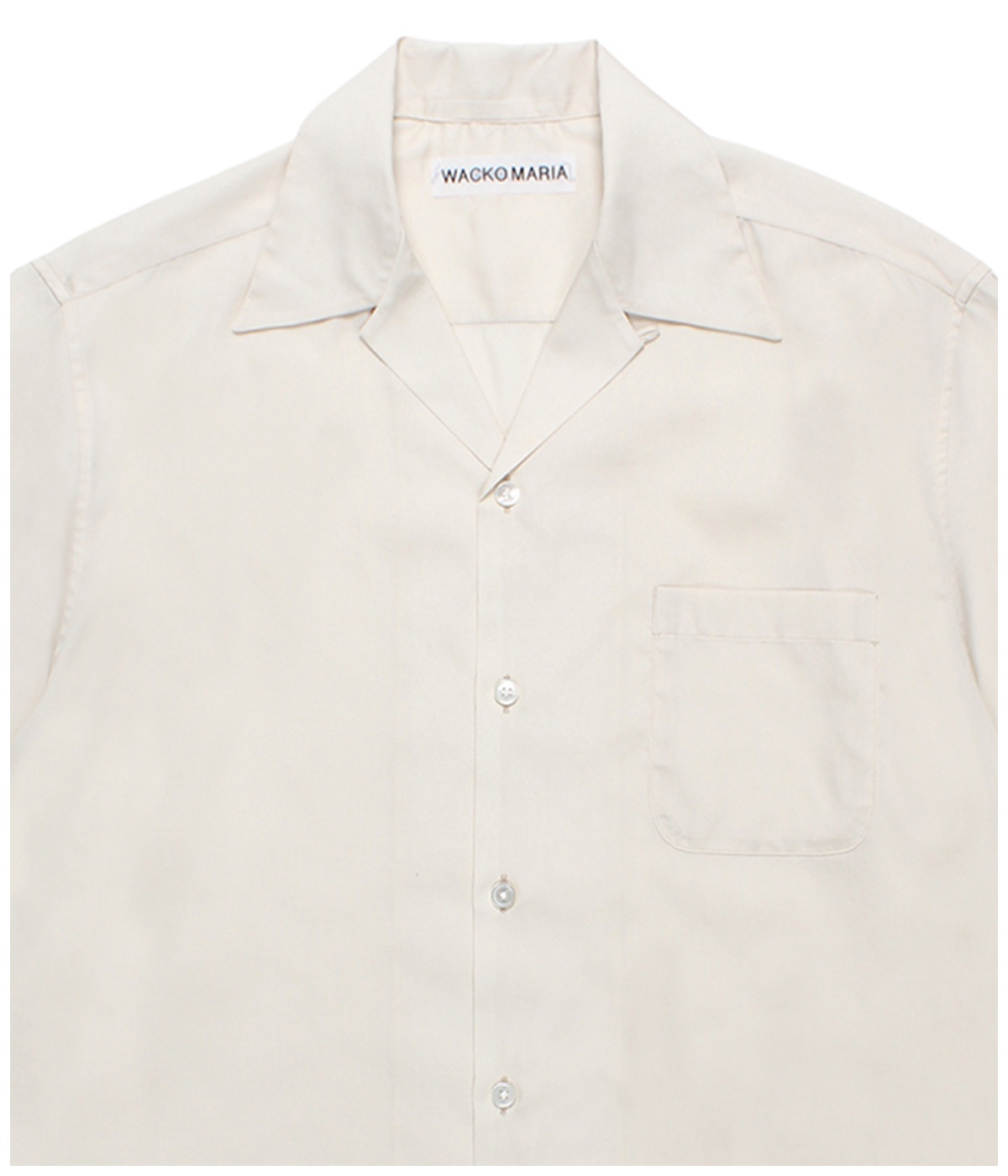 トップス wacko maria SOKTAS / OPEN COLLAR SHIRT (TYPE-2)【IVORY】｜WACKO MARIA｜MELTING